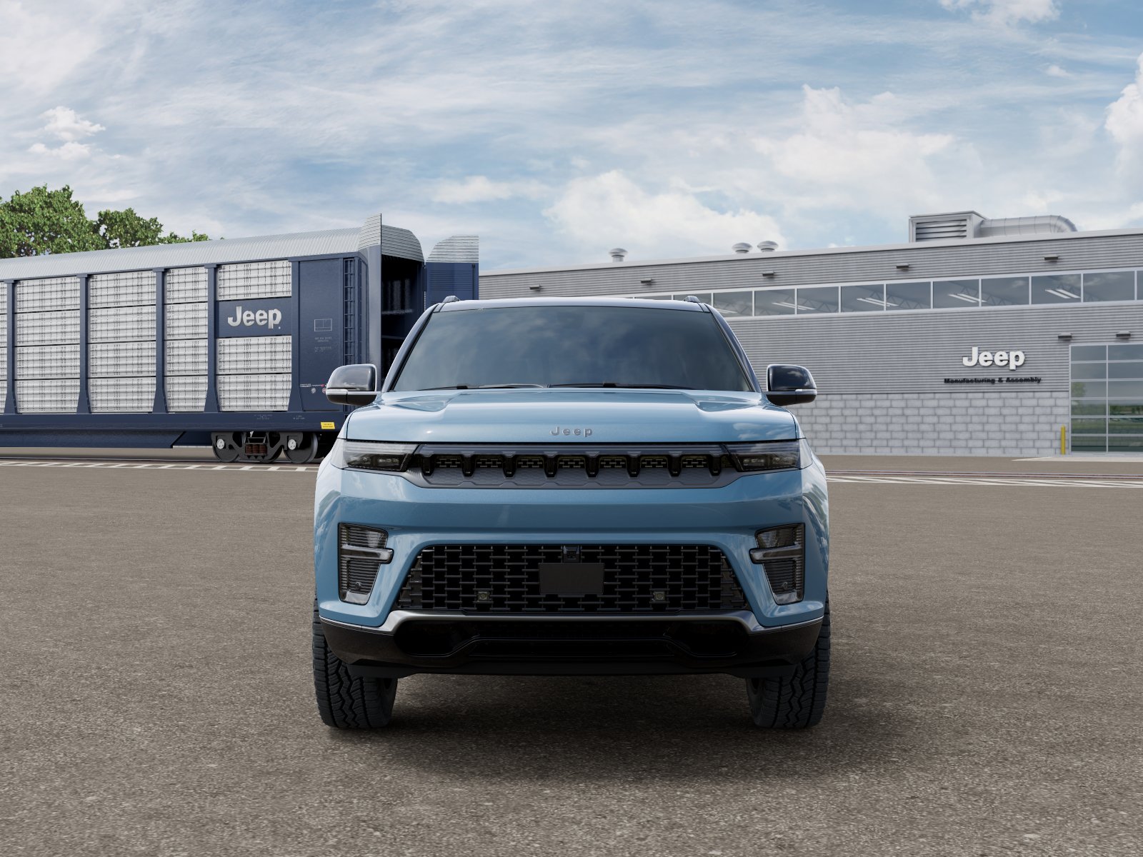 New 2026 Steel Blue Exterior Paint Jeep Grand Wagoneer image 6