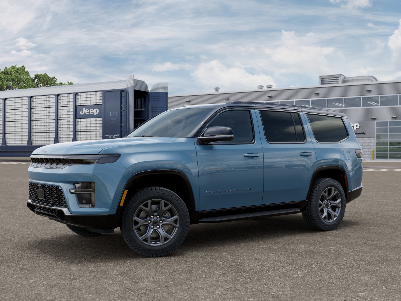 New 2026 Steel Blue Exterior Paint Jeep Grand Wagoneer image 2