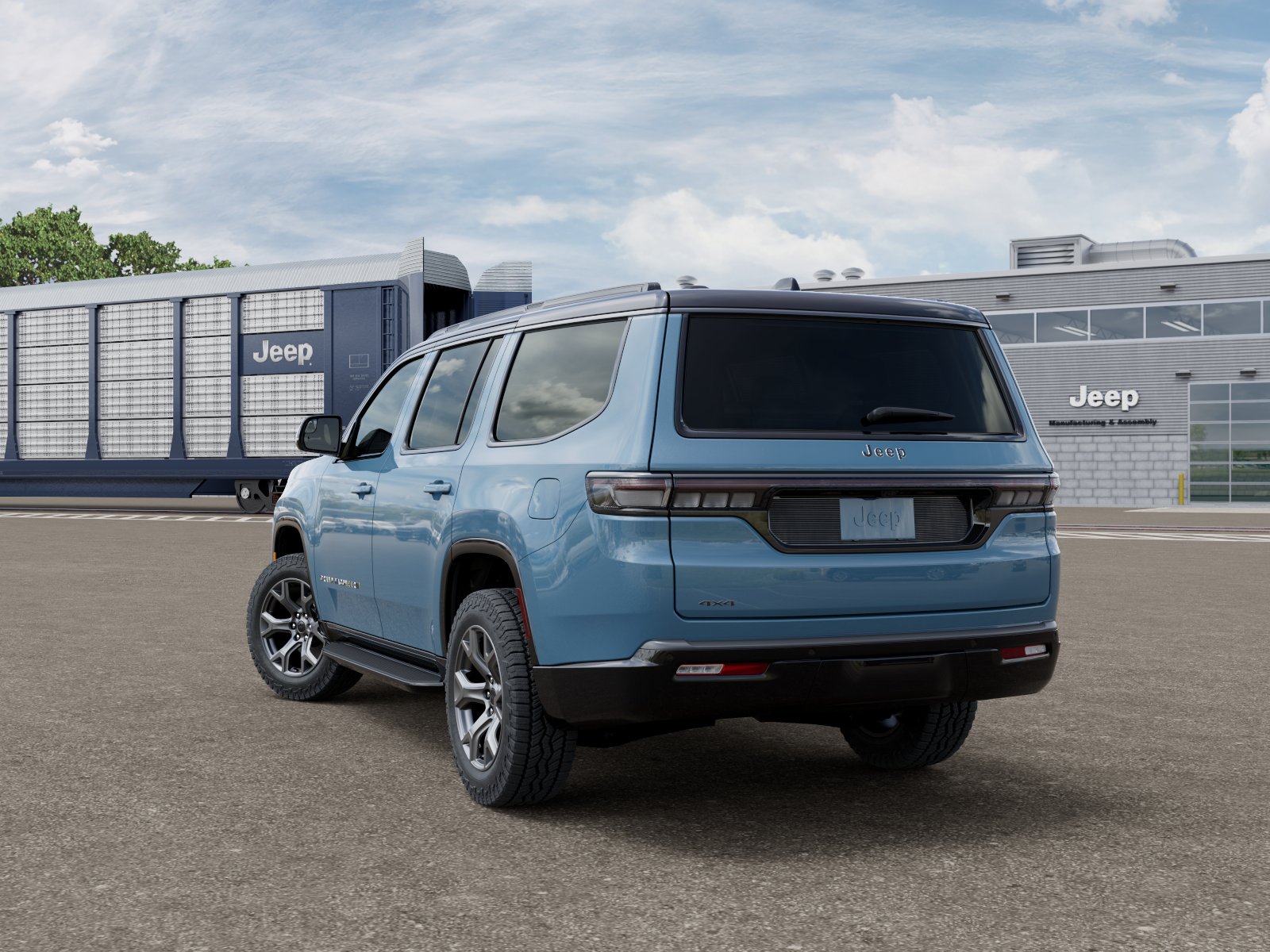 New 2026 Steel Blue Exterior Paint Jeep Grand Wagoneer image 3