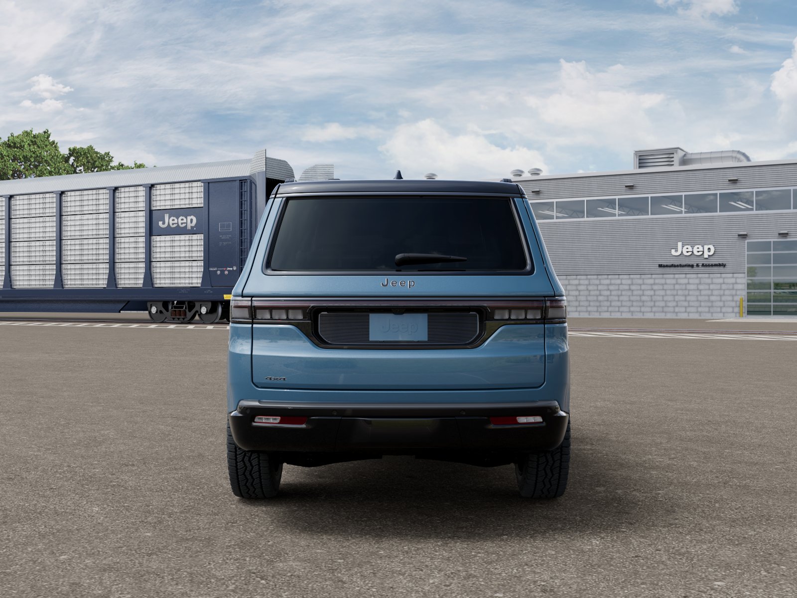 New 2026 Steel Blue Exterior Paint Jeep Grand Wagoneer image 7