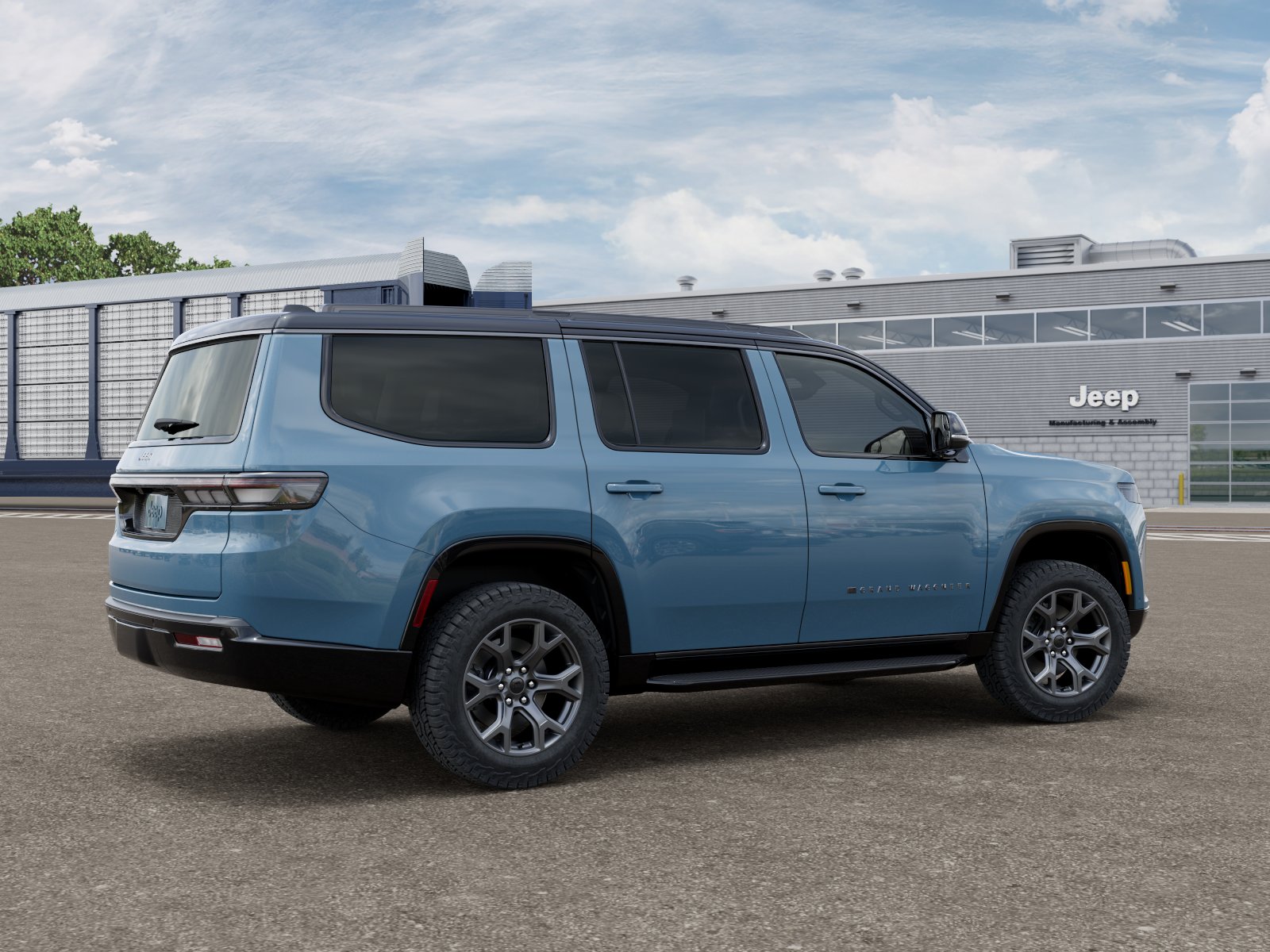 New 2026 Steel Blue Exterior Paint Jeep Grand Wagoneer image 4