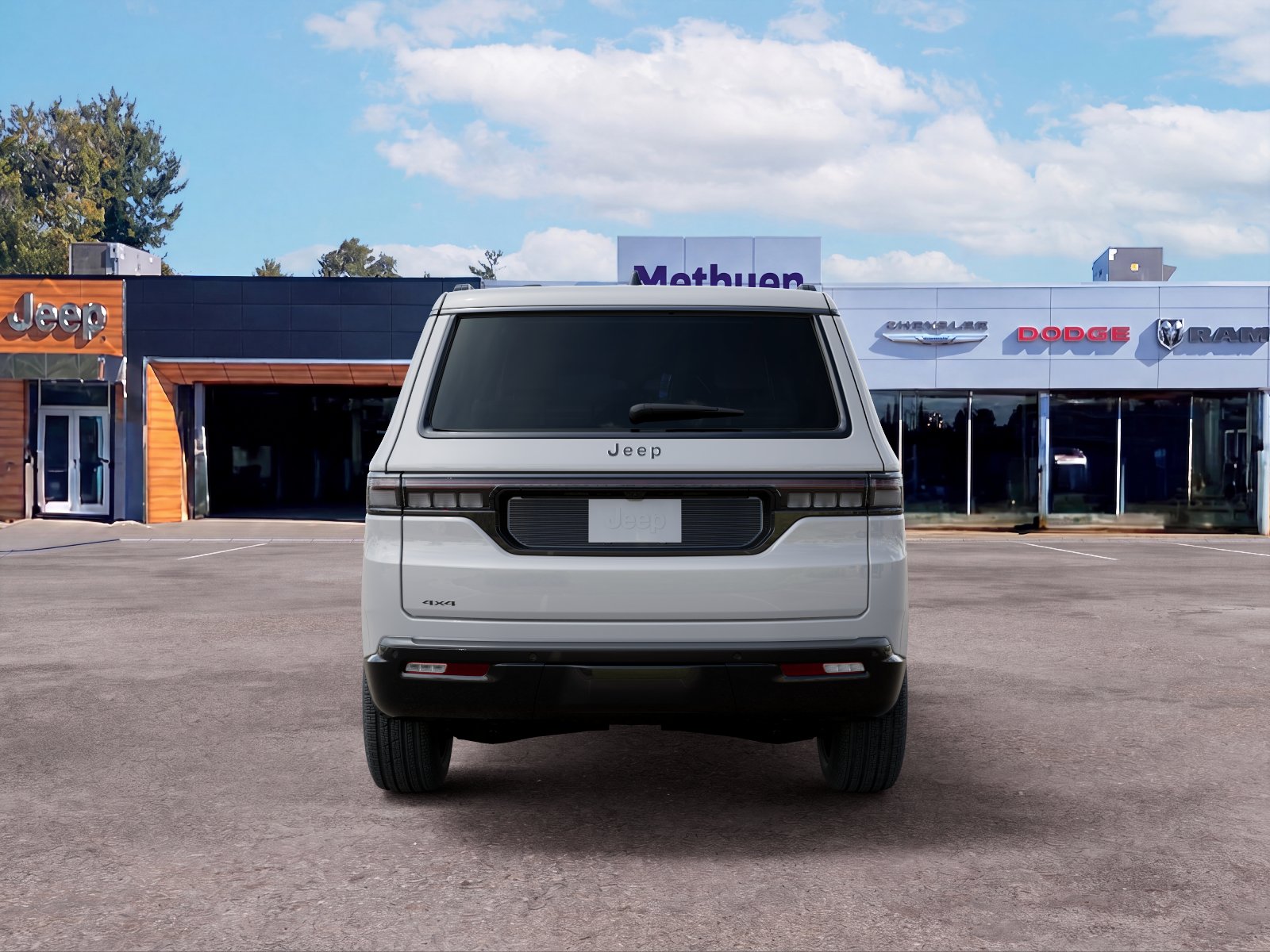 New 2026 Bright White Clear-Coat Exterior Paint Jeep Limited Reserve image 33
