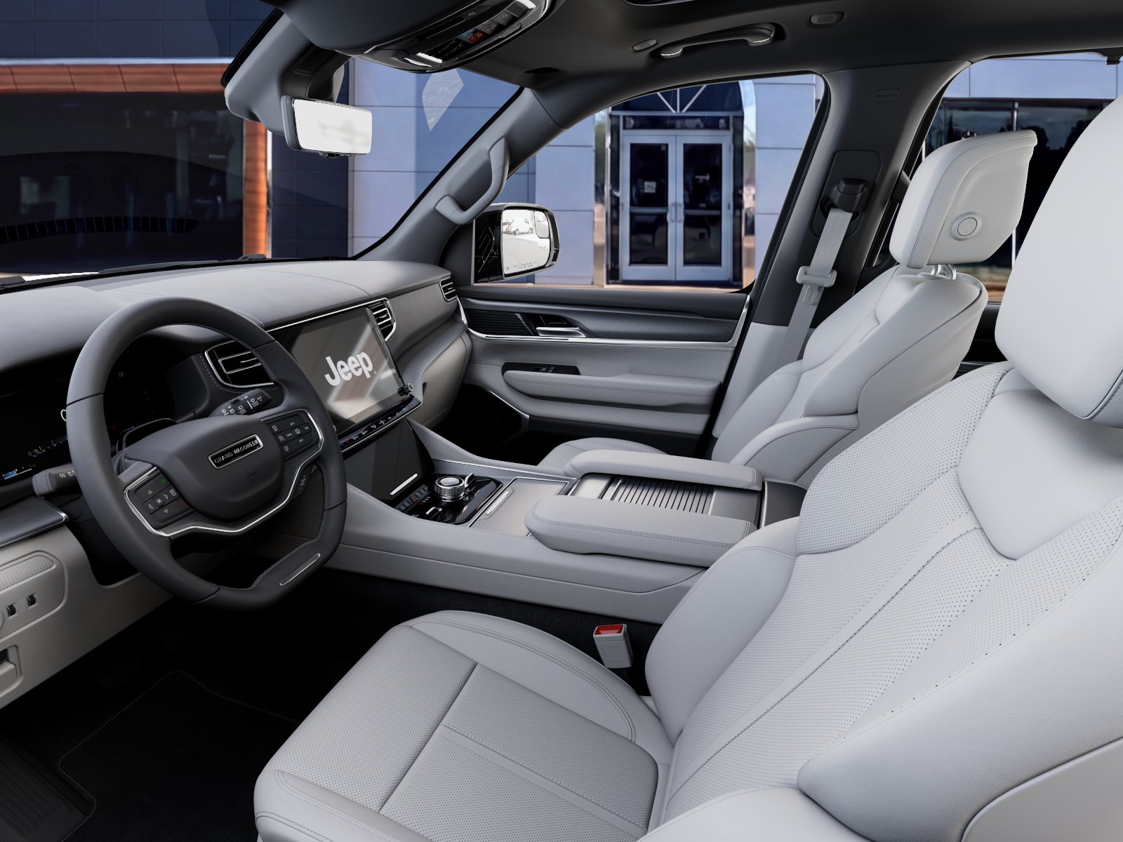 New 2026 Bright White Clear-Coat Exterior Paint Jeep Limited Reserve image 48