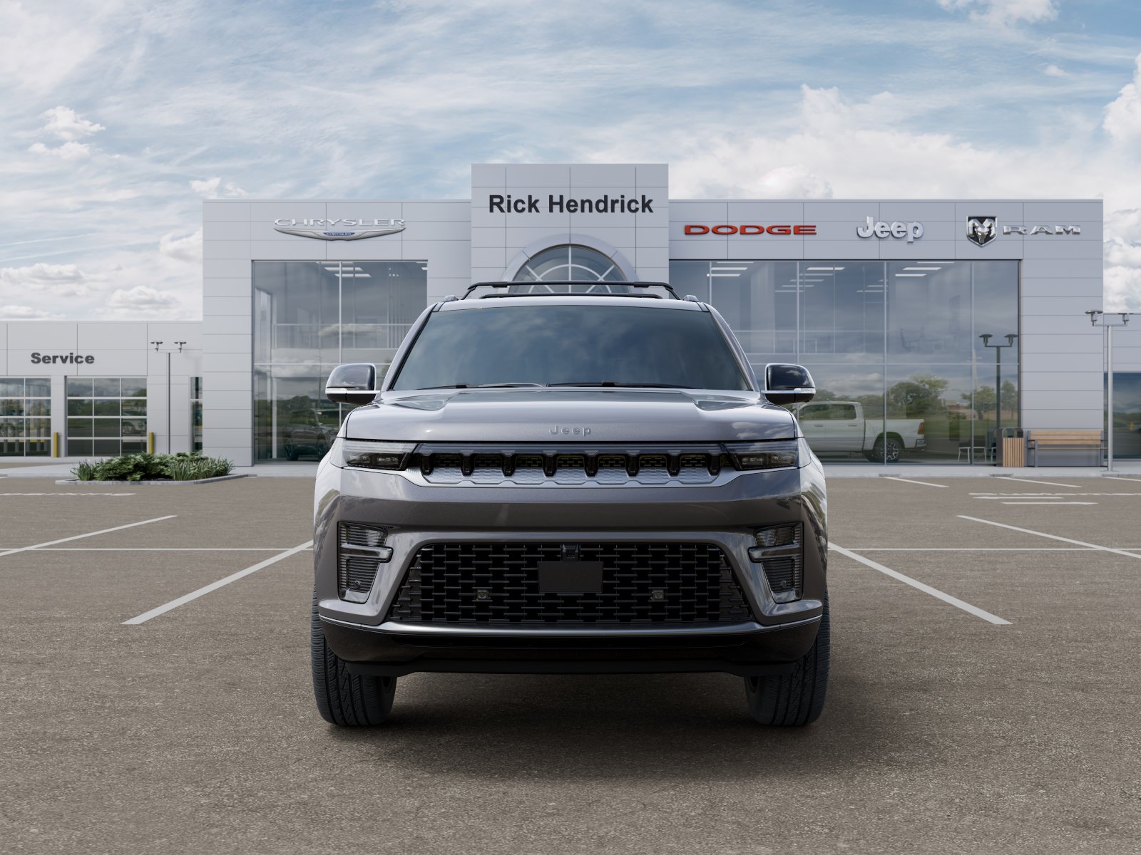 New 2026 Baltic-Gray Metallic Clear-Coat Exterior Paint Jeep  image 6