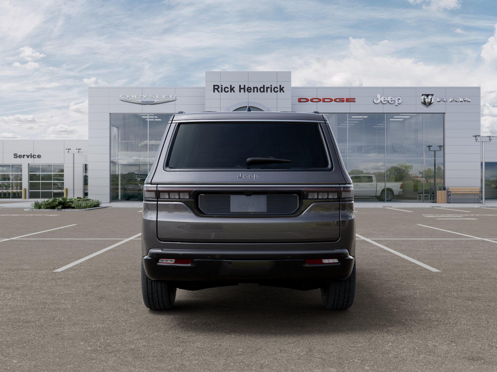 New 2026 Baltic-Gray Metallic Clear-Coat Exterior Paint Jeep  image 7