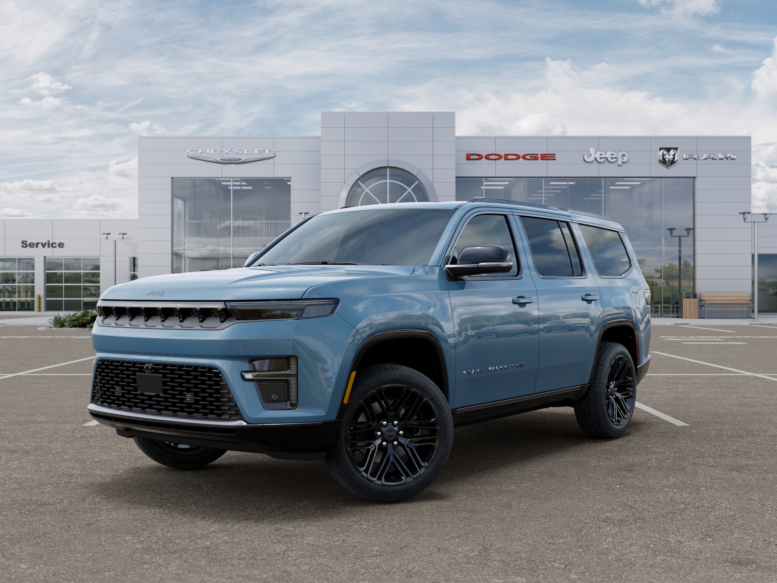 New 2026 Steel Blue Exterior Paint Jeep Grand Wagoneer image 68