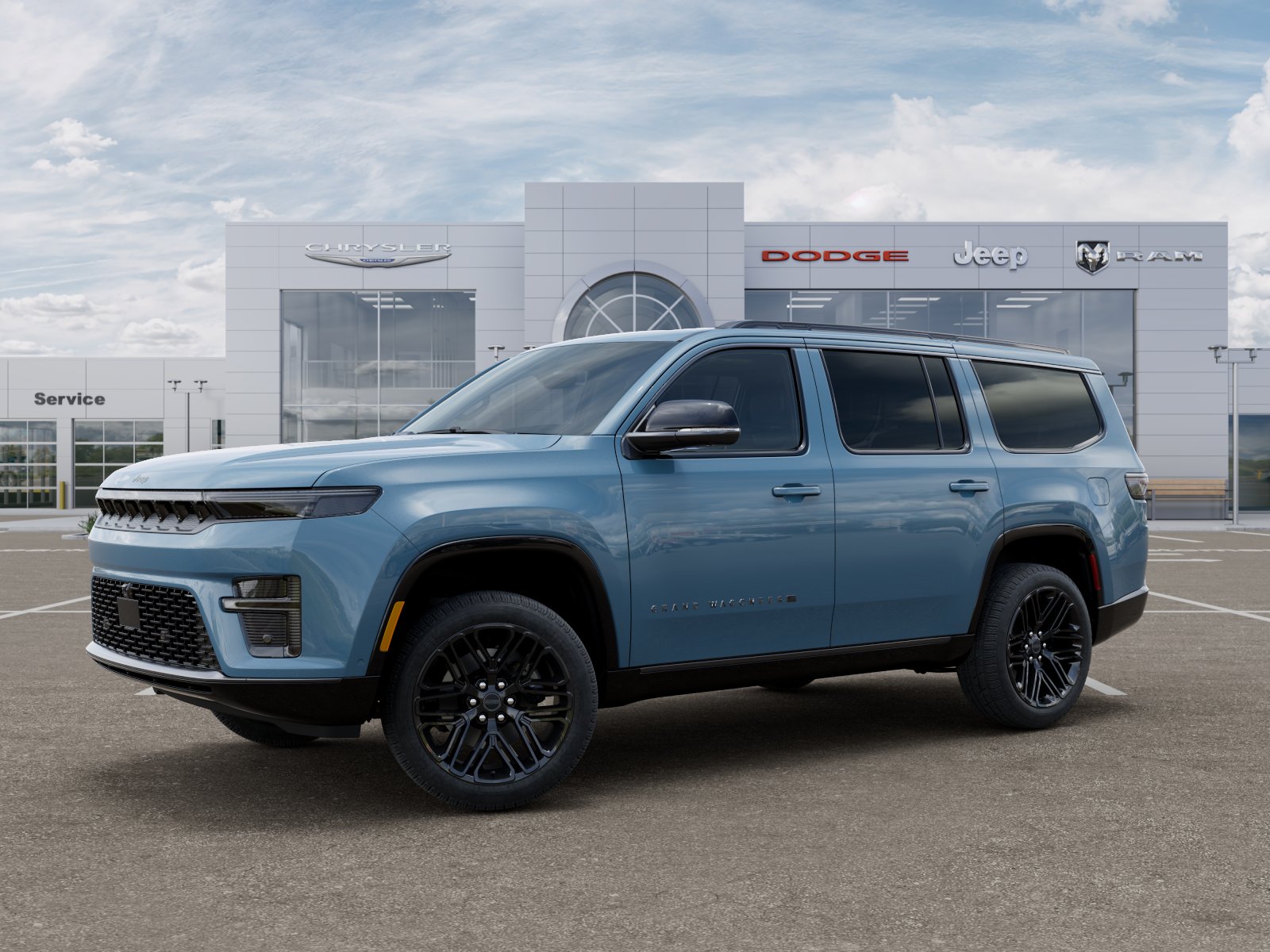 New 2026 Steel Blue Exterior Paint Jeep Grand Wagoneer image 67
