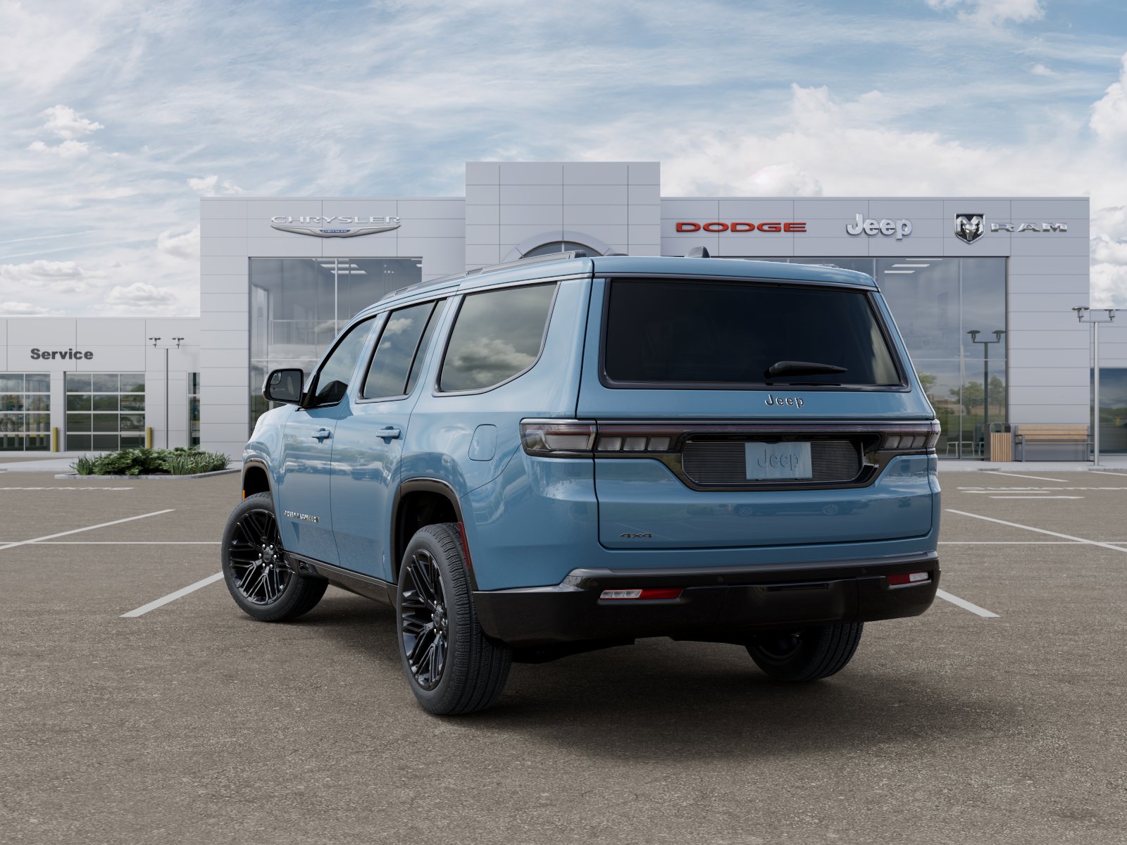 New 2026 Steel Blue Exterior Paint Jeep Grand Wagoneer image 70