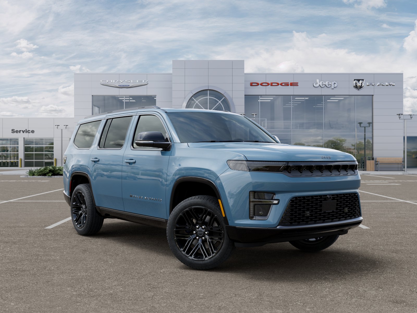 New 2026 Steel Blue Exterior Paint Jeep Grand Wagoneer image 73