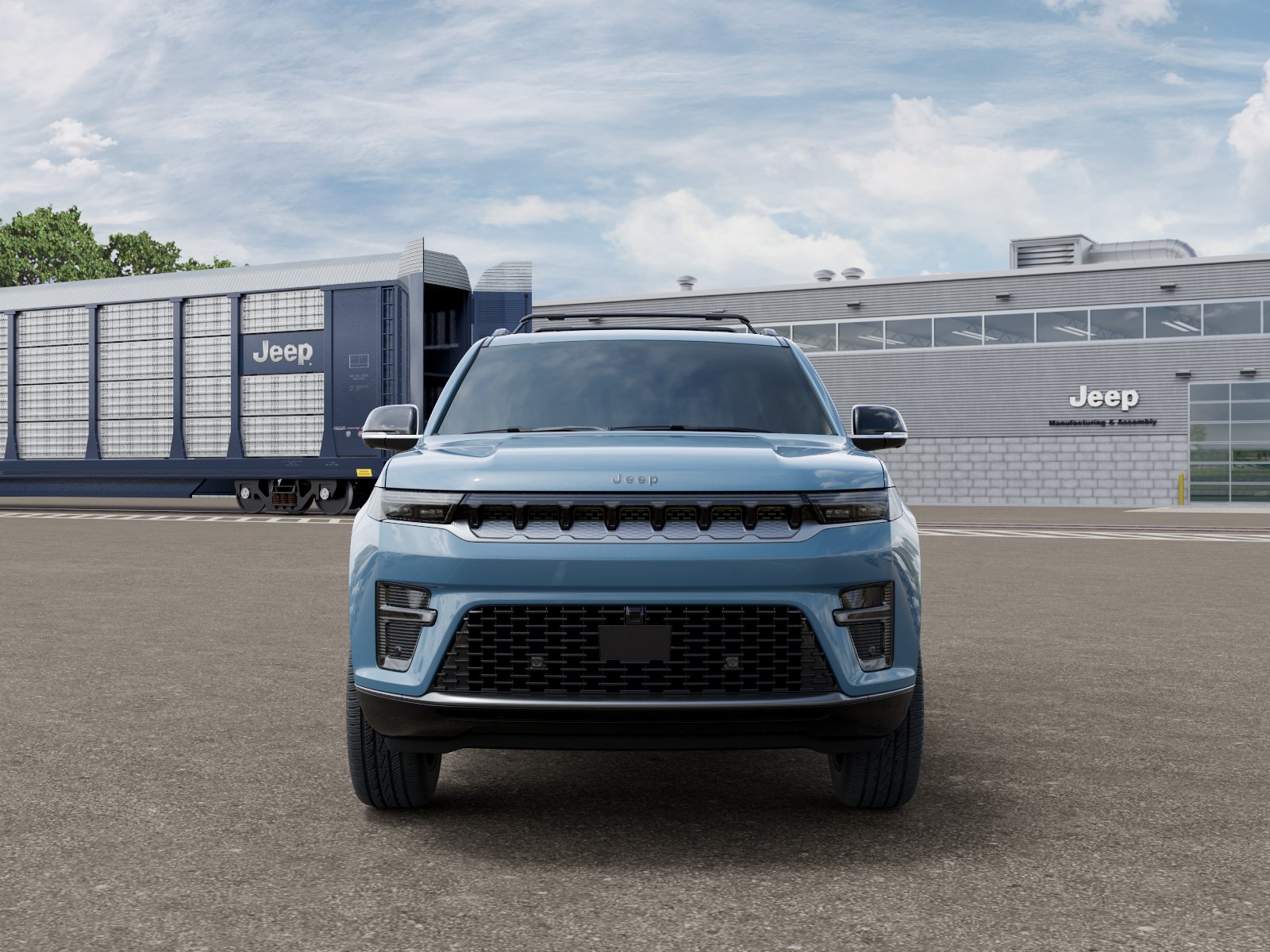 New 2026 Steel Blue Exterior Paint Jeep Grand Wagoneer image 6