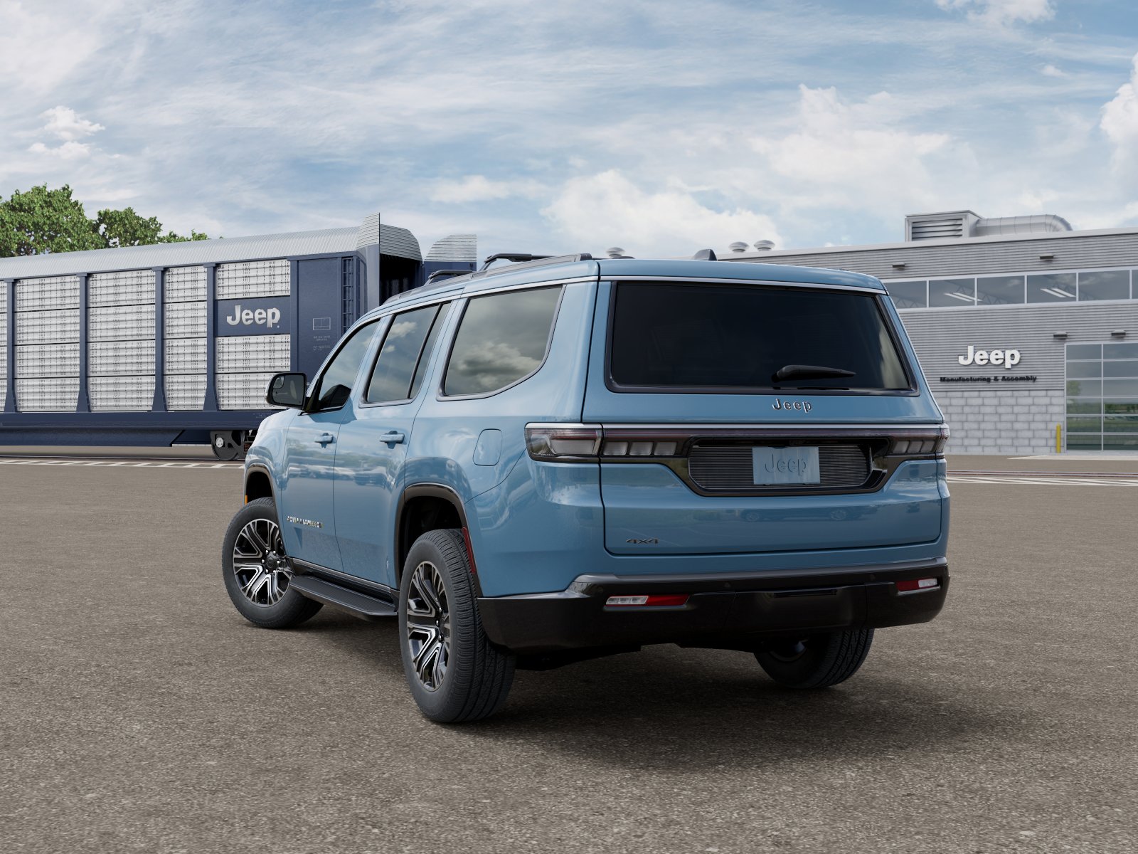 New 2026 Steel Blue Exterior Paint Jeep Grand Wagoneer image 3