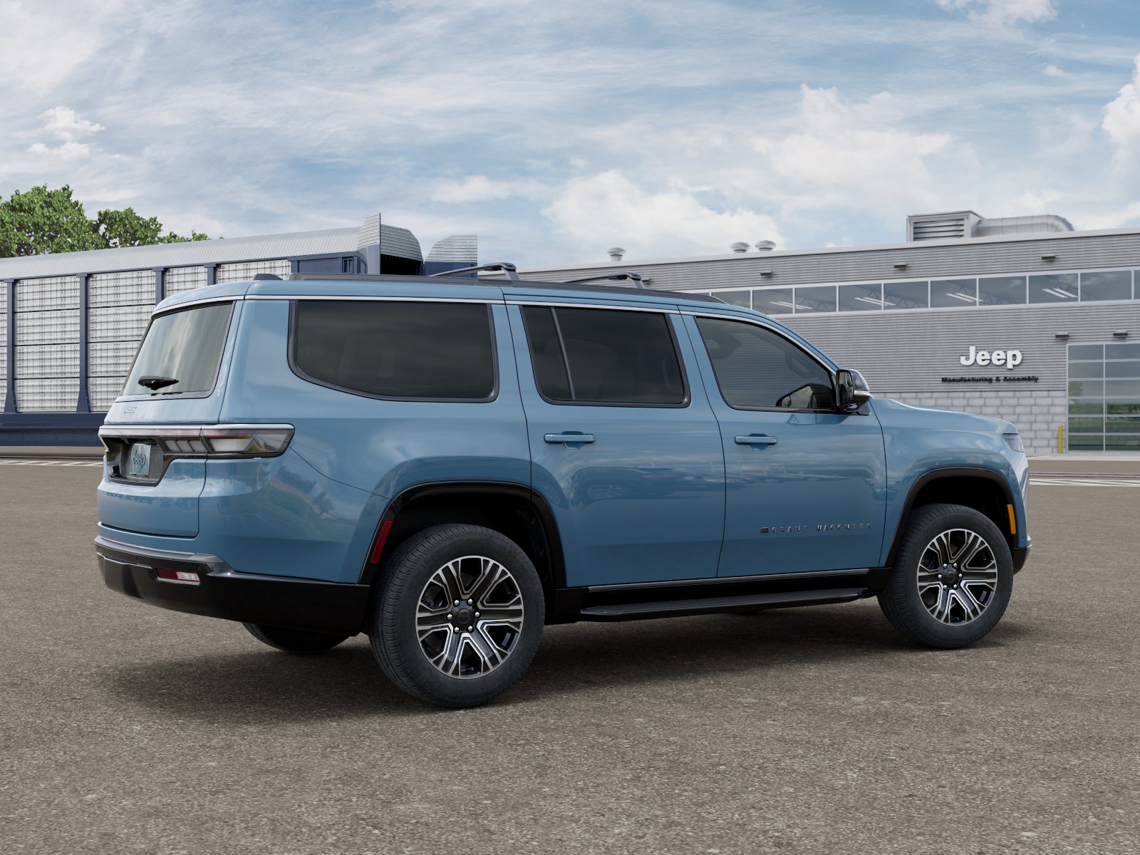 New 2026 Steel Blue Exterior Paint Jeep Grand Wagoneer image 4