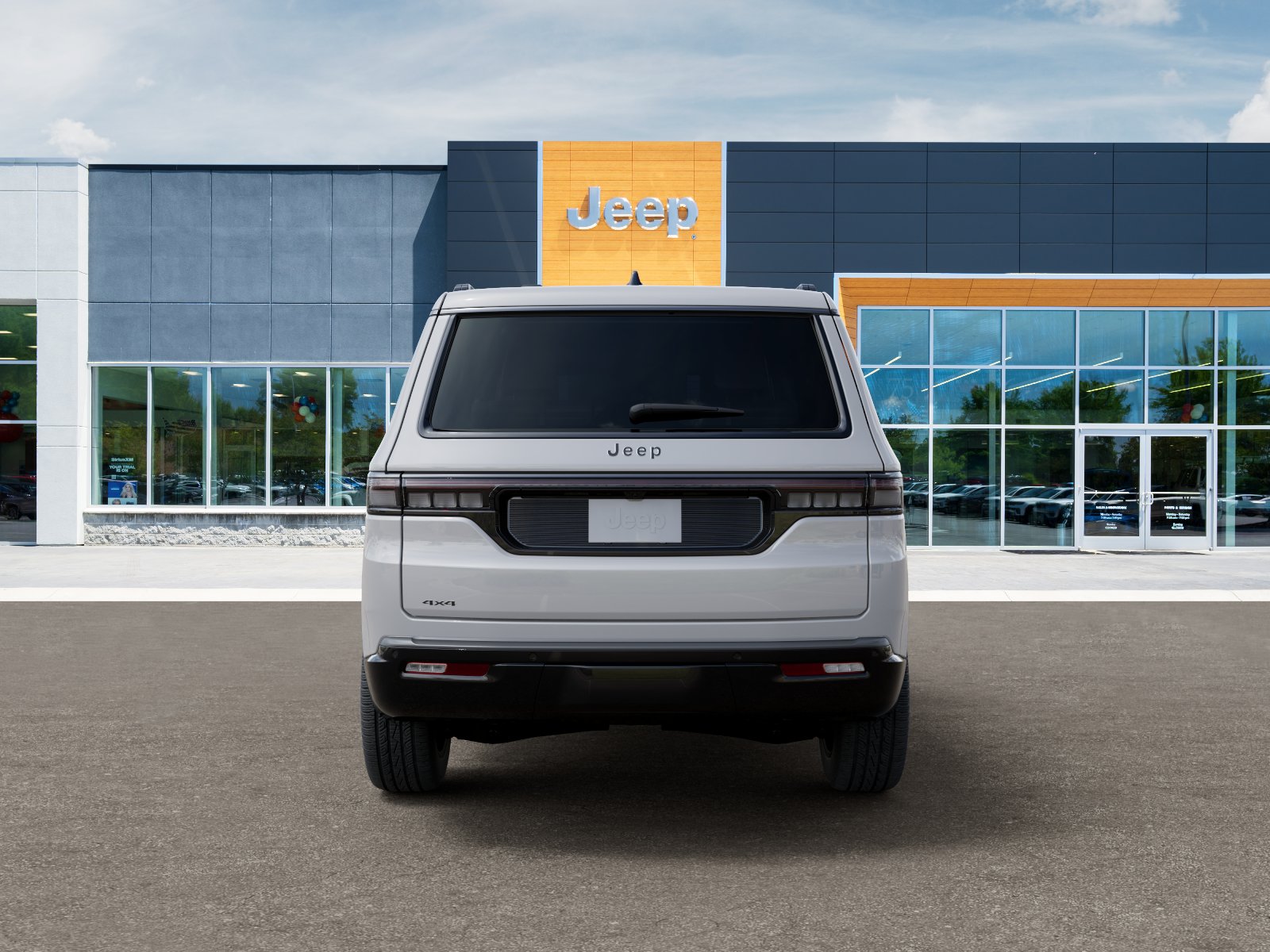 New 2026 Bright White Clear-Coat Exterior Paint Jeep Limited Altitude image 33