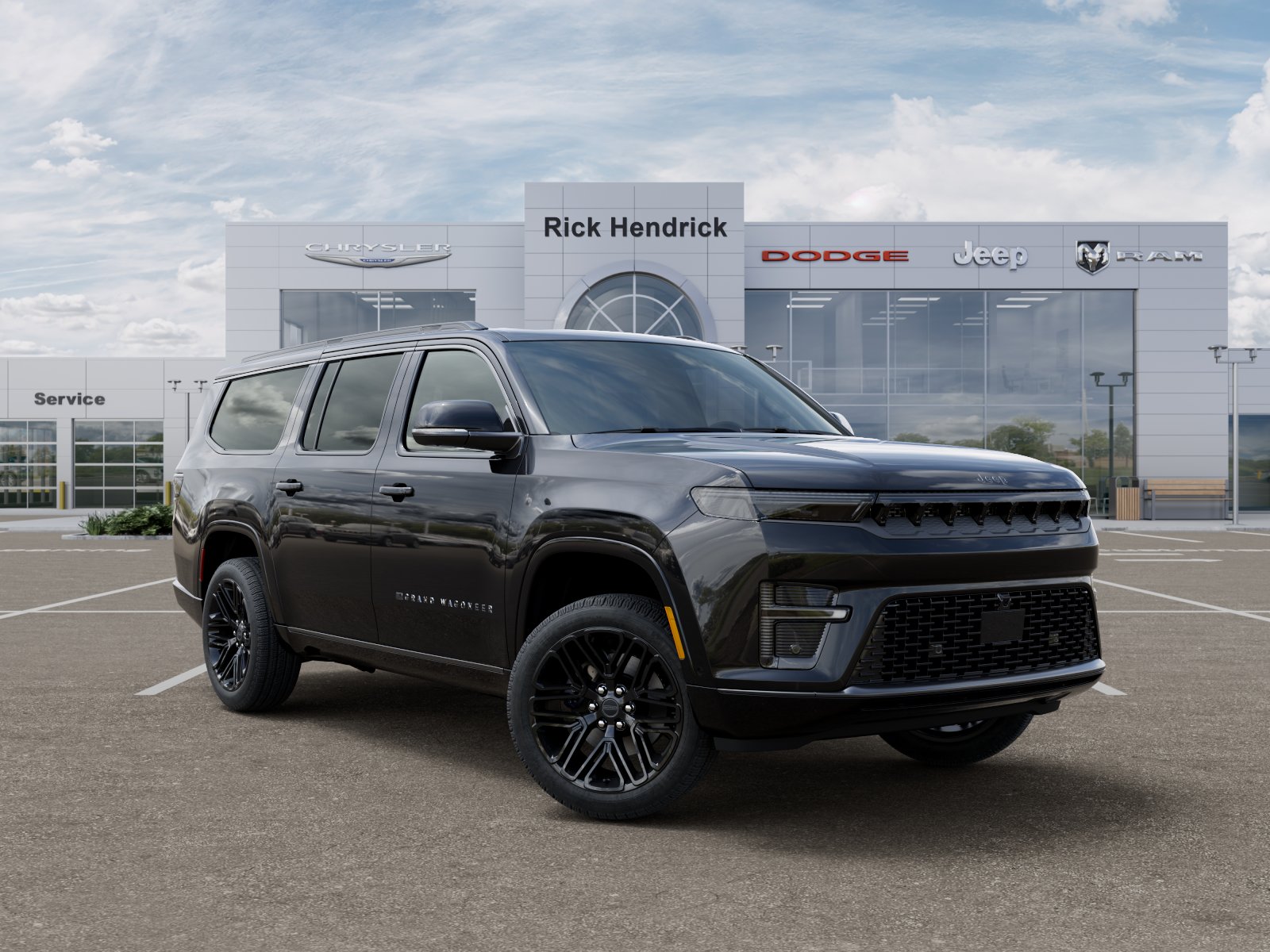 New 2026 High Gloss Black Exterior Paint Jeep Limited Reserve image 5