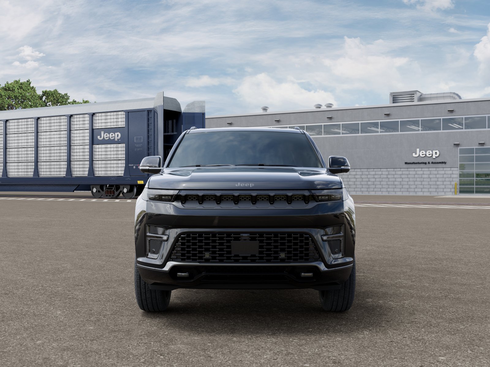 New 2026 High Gloss Black Exterior Pain Jeep GRAND WAGONEER LIMITED RESERVE image 6