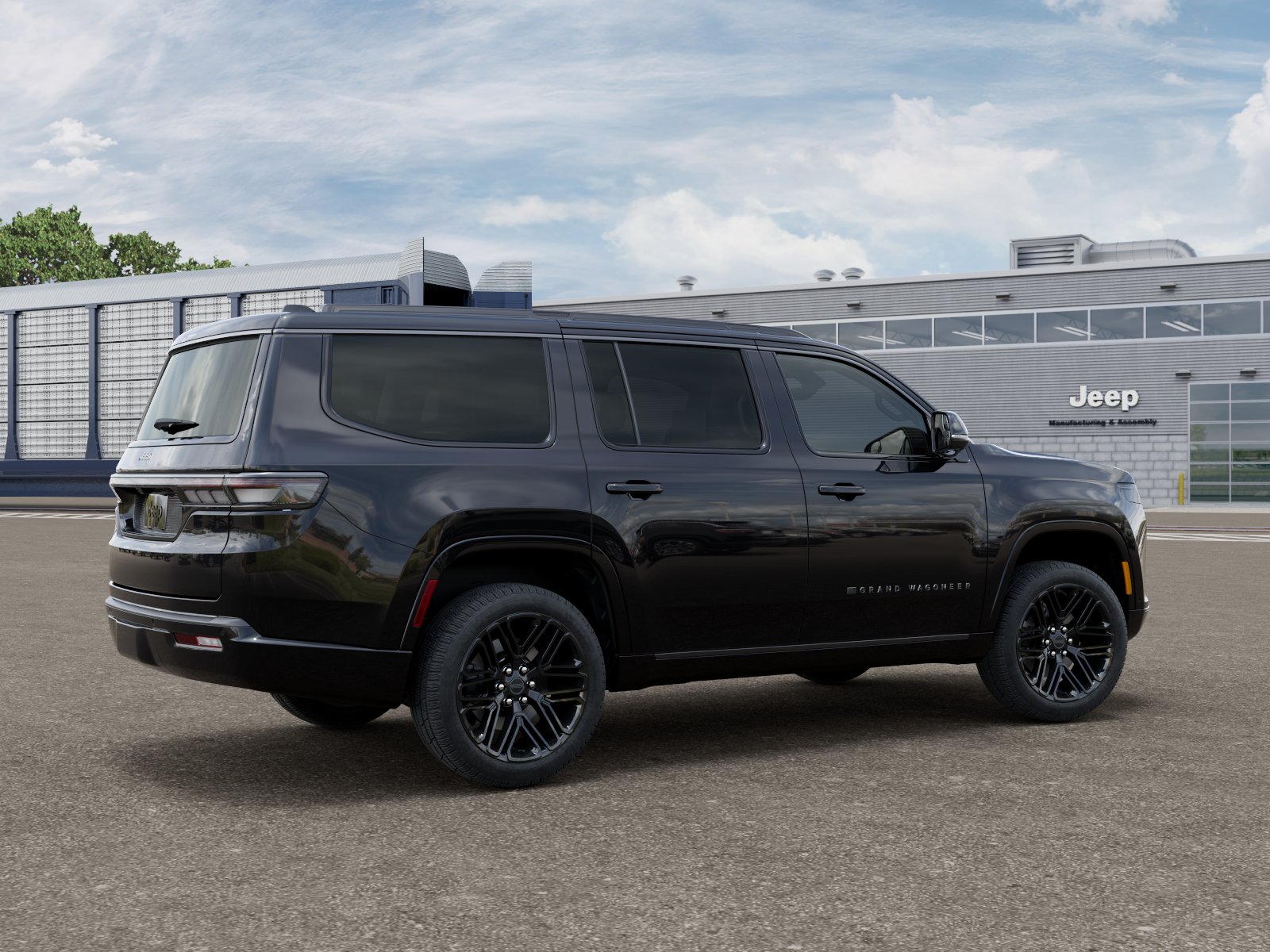 New 2026 High Gloss Black Exterior Pain Jeep GRAND WAGONEER LIMITED RESERVE image 4
