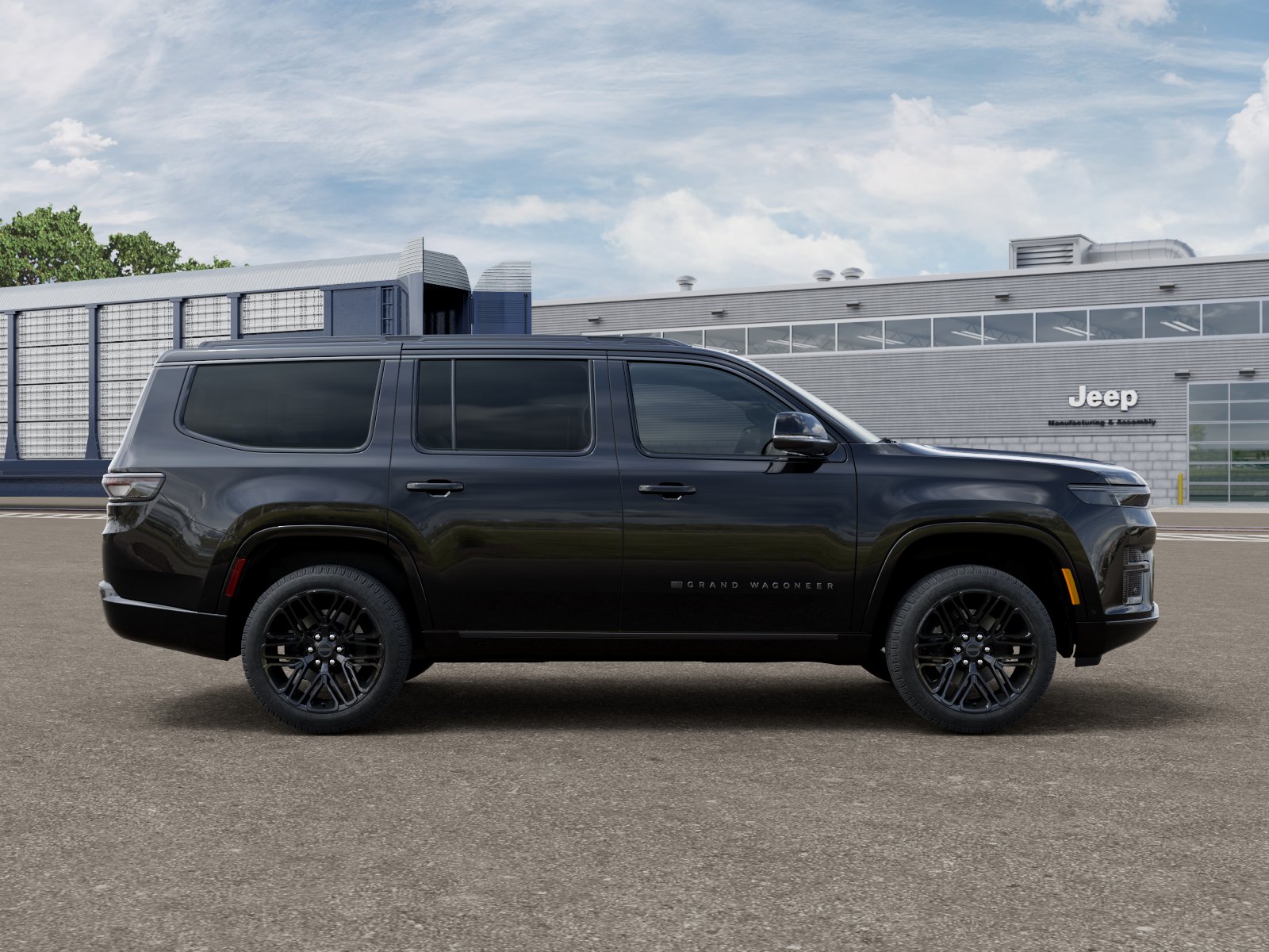 New 2026 High Gloss Black Exterior Pain Jeep GRAND WAGONEER LIMITED RESERVE image 21