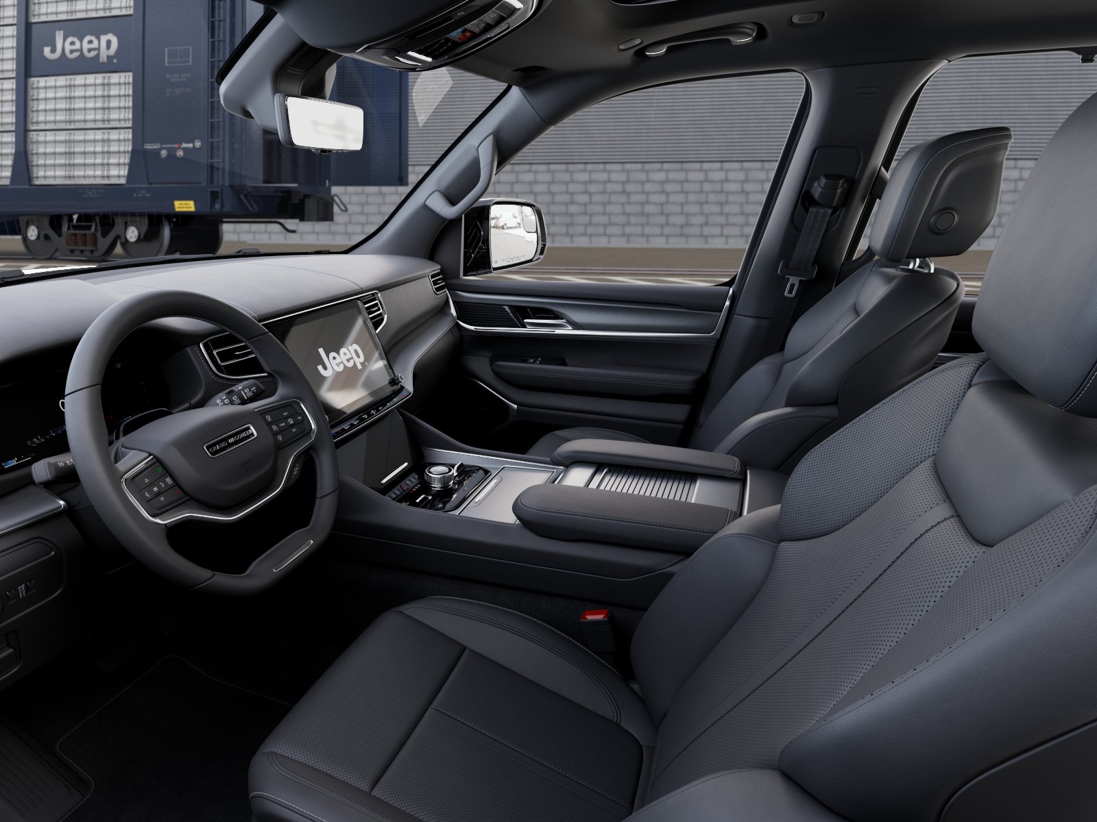 New 2026 High Gloss Black Exterior Pain Jeep GRAND WAGONEER LIMITED RESERVE image 22