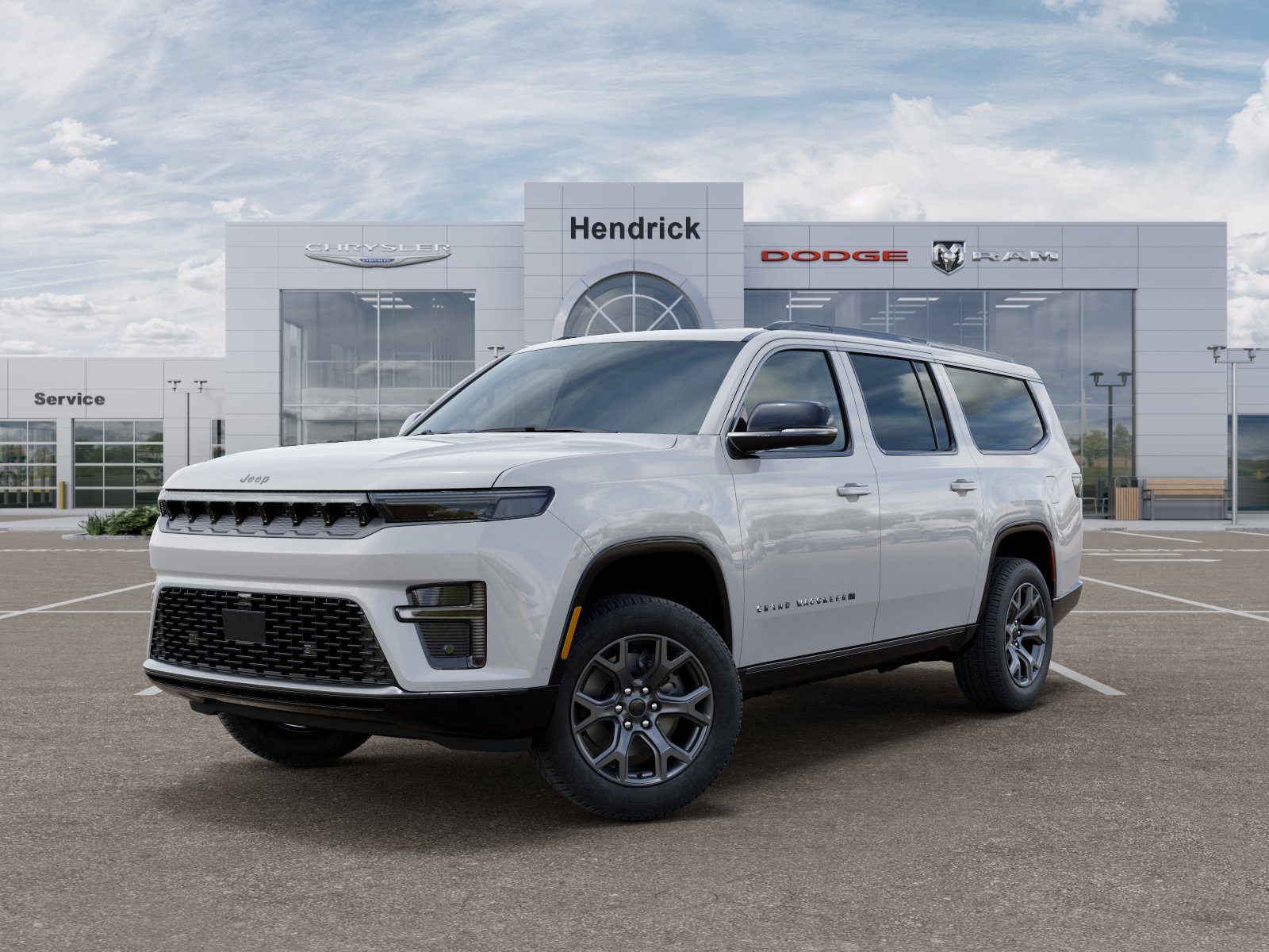New 2026 Bright White Clear-Coat Exterior Paint Jeep Limited Altitude image 64