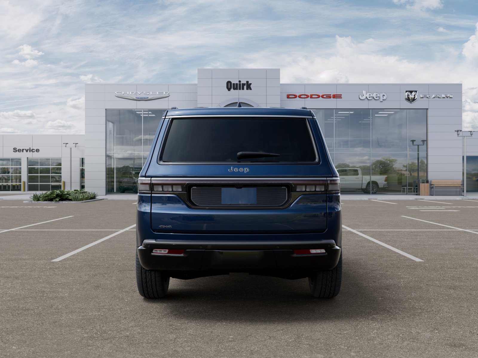 New 2026 Fathom Blue Pearlcoat Jeep BASE image 33