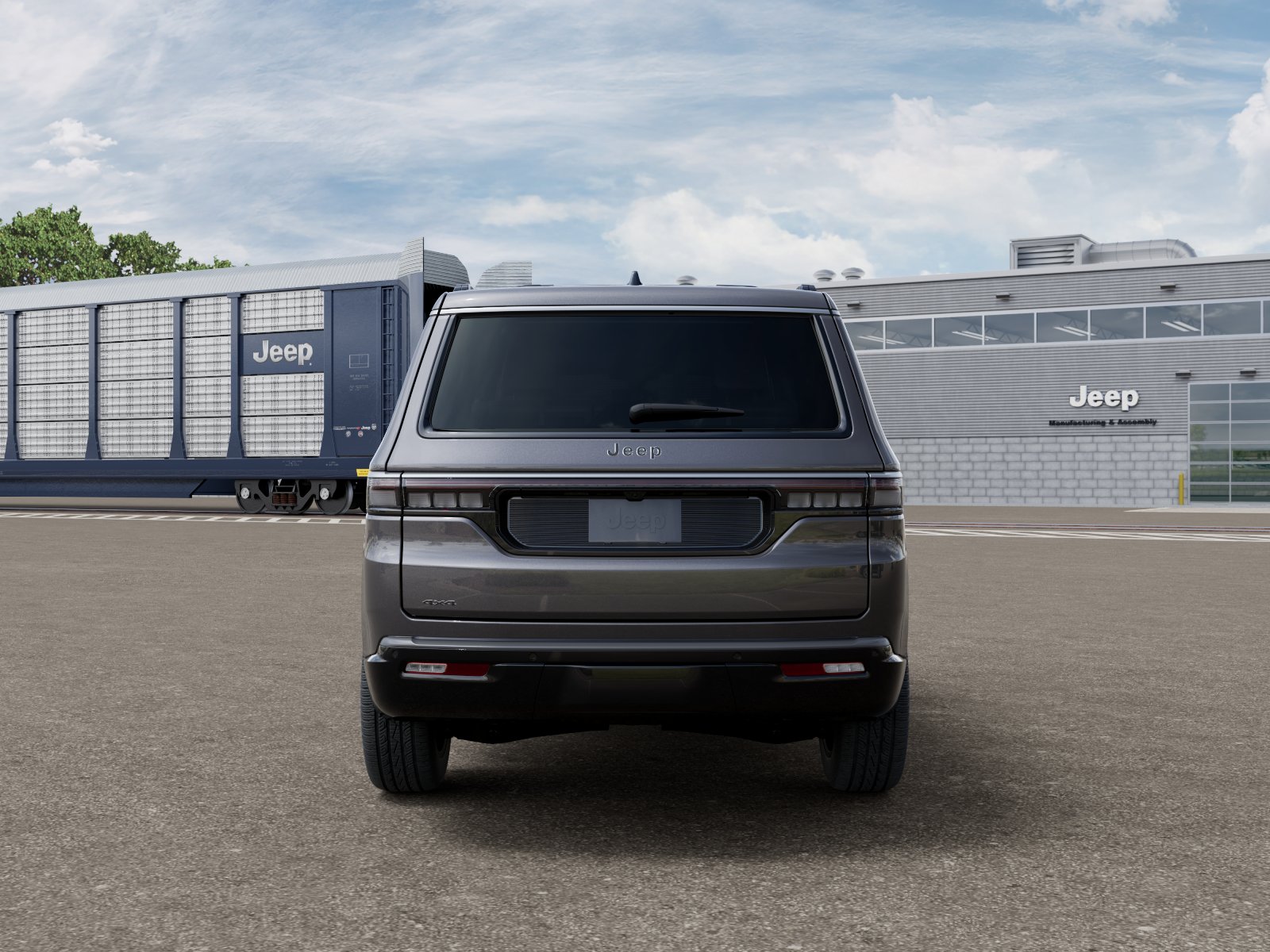 New 2026 Baltic-Gray Metallic Clear-Coat Exterior Paint Jeep  image 7