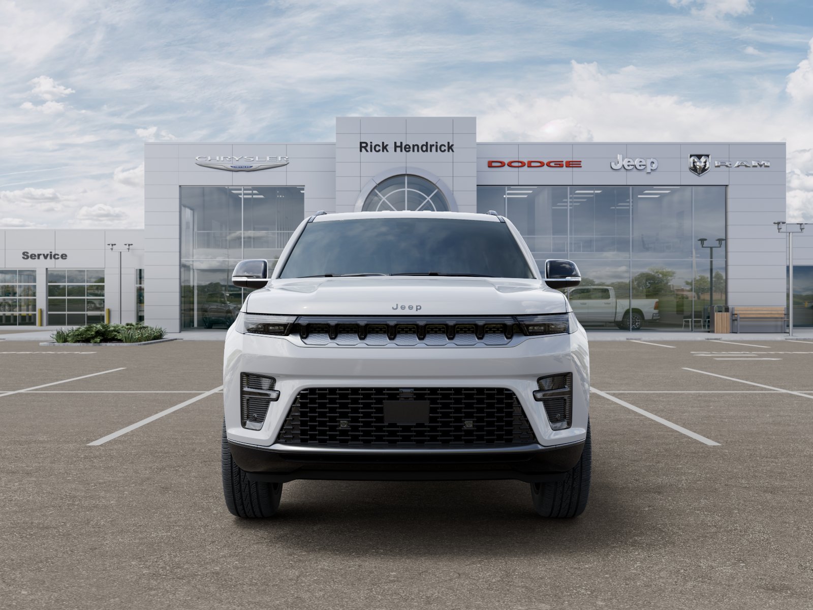 New 2026 Bright White Clear-Coat Exterior Paint Jeep  image 33