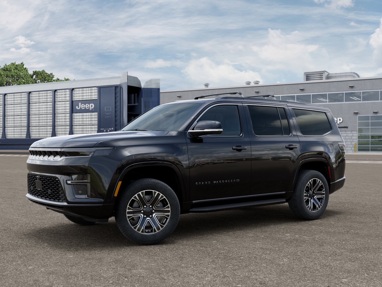 New 2026 High Gloss Black Exterior Paint Jeep Grand Wagoneer image 2