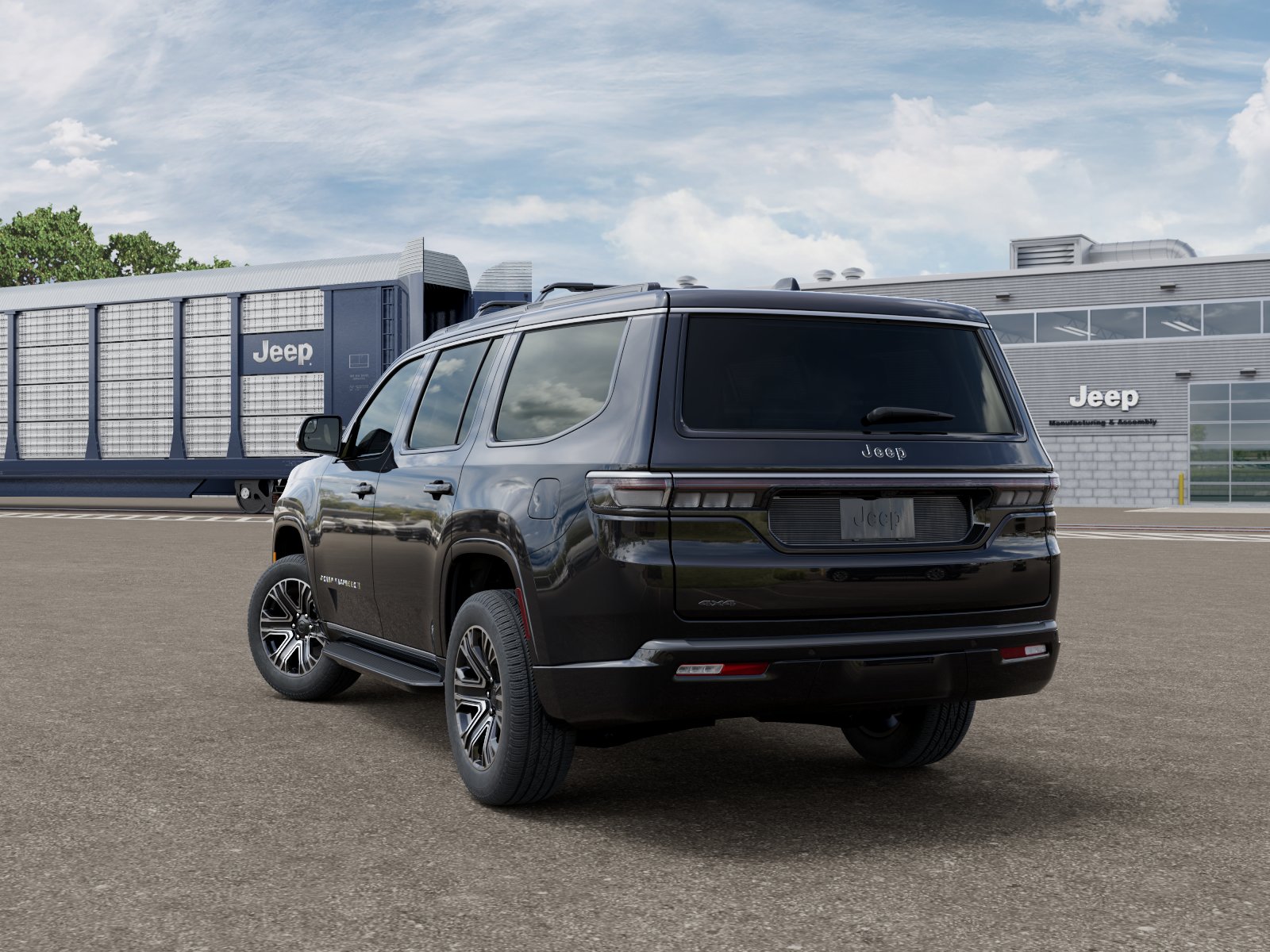New 2026 High Gloss Black Exterior Paint Jeep Grand Wagoneer image 3
