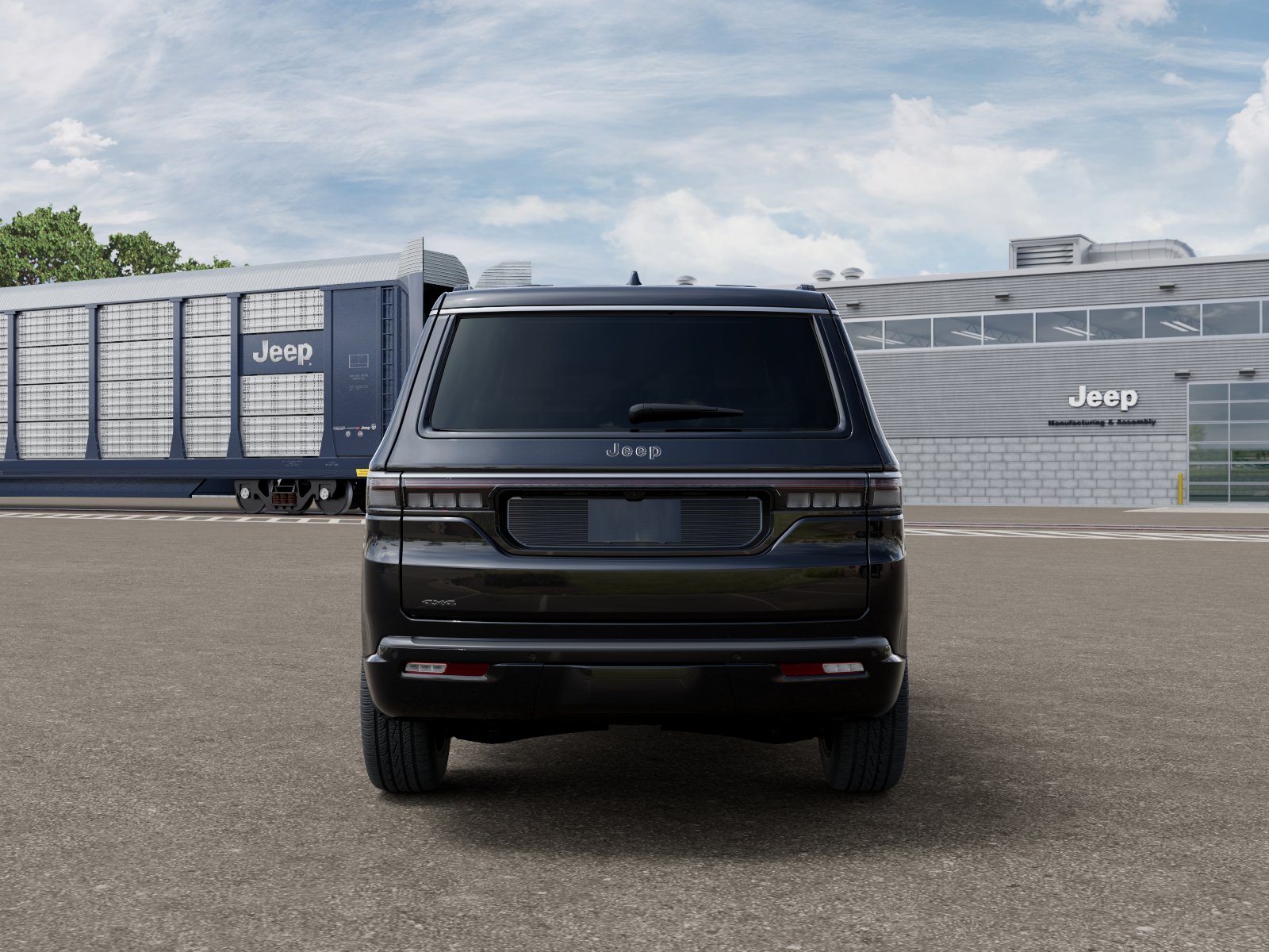 New 2026 High Gloss Black Exterior Paint Jeep Grand Wagoneer image 7