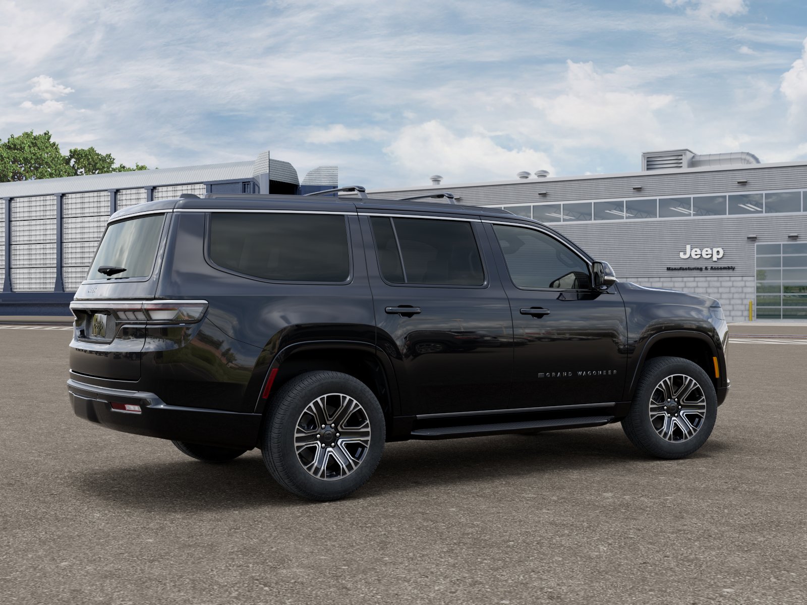 New 2026 High Gloss Black Exterior Paint Jeep Grand Wagoneer image 4