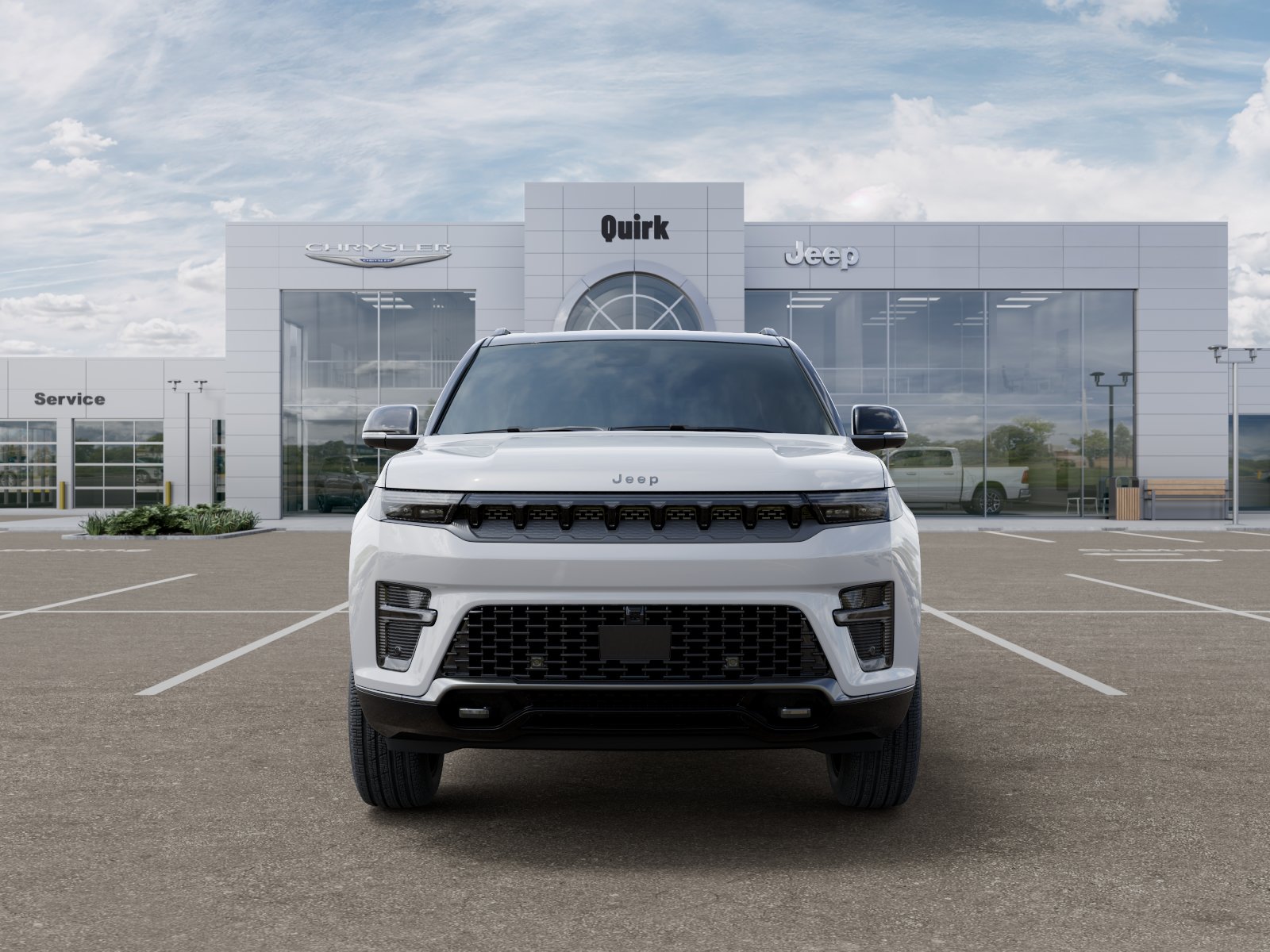 New 2026 Bright White Clearcoat Jeep Summit Obsidian image 32