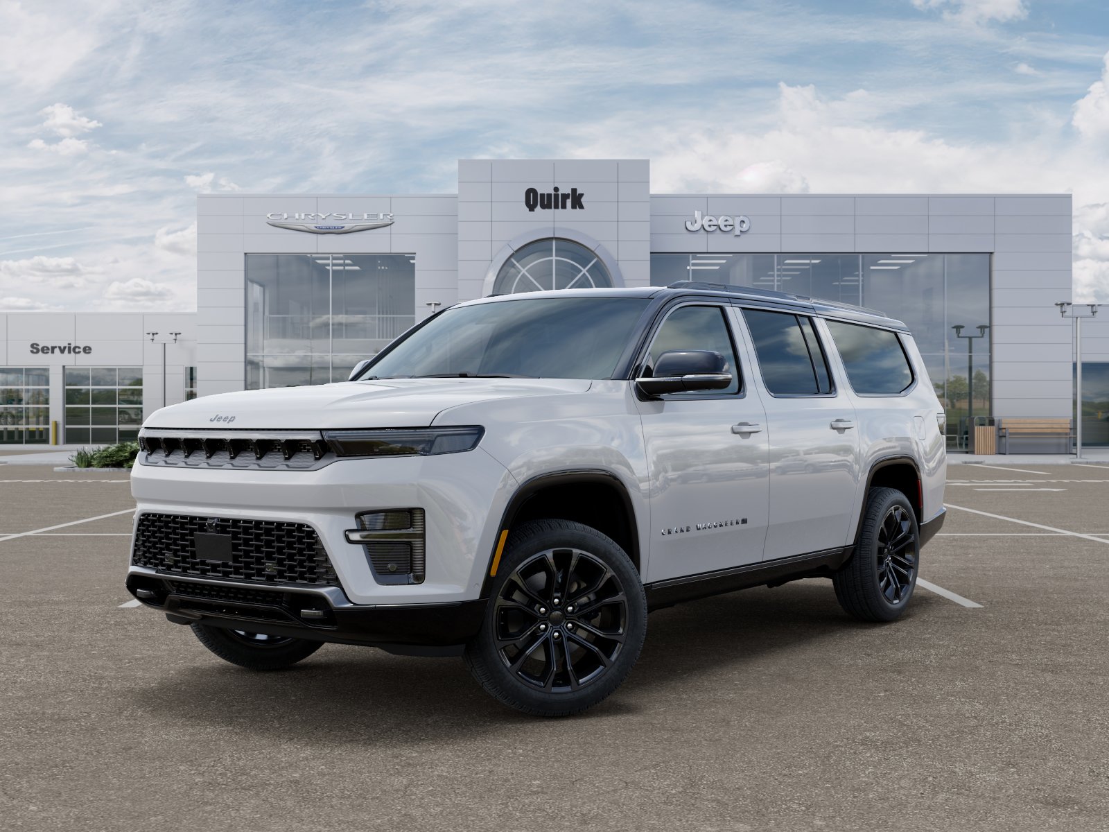 New 2026 Bright White Clearcoat Jeep Summit Obsidian image 27