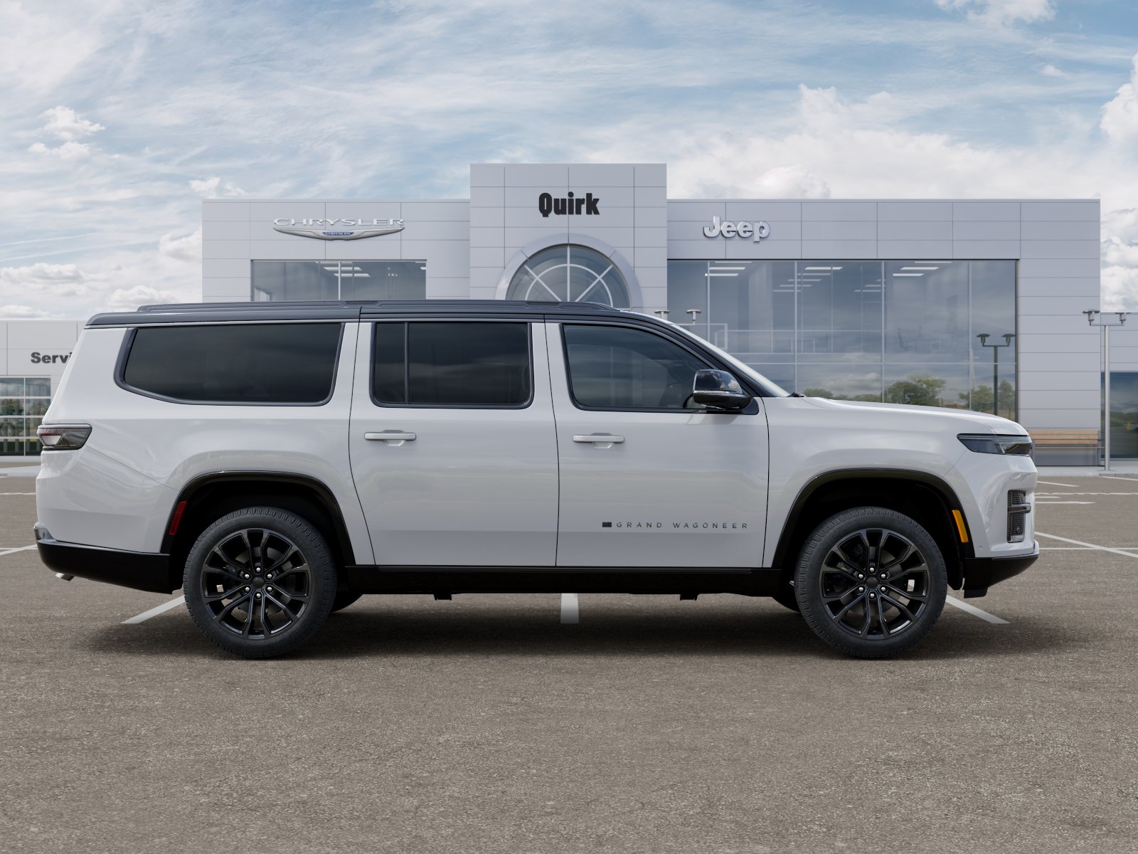 New 2026 Bright White Clearcoat Jeep Summit Obsidian image 47