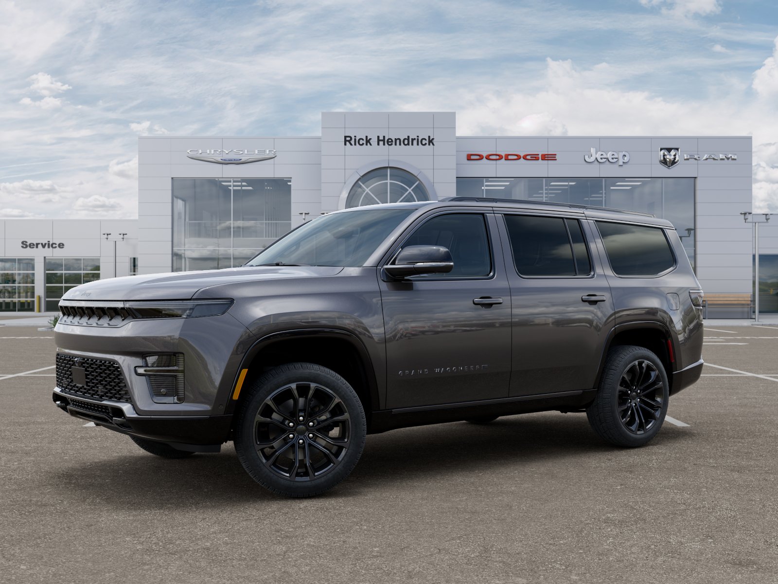 New 2026 Baltic-Gray Metallic Clear-Coat Exterior Paint Jeep Summit Obsidian image 29