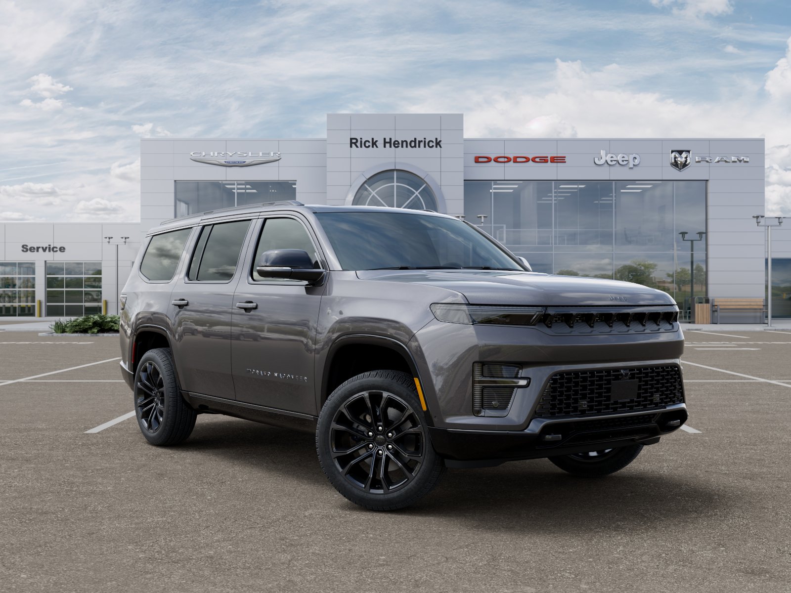 New 2026 Baltic-Gray Metallic Clear-Coat Exterior Paint Jeep Summit Obsidian image 27