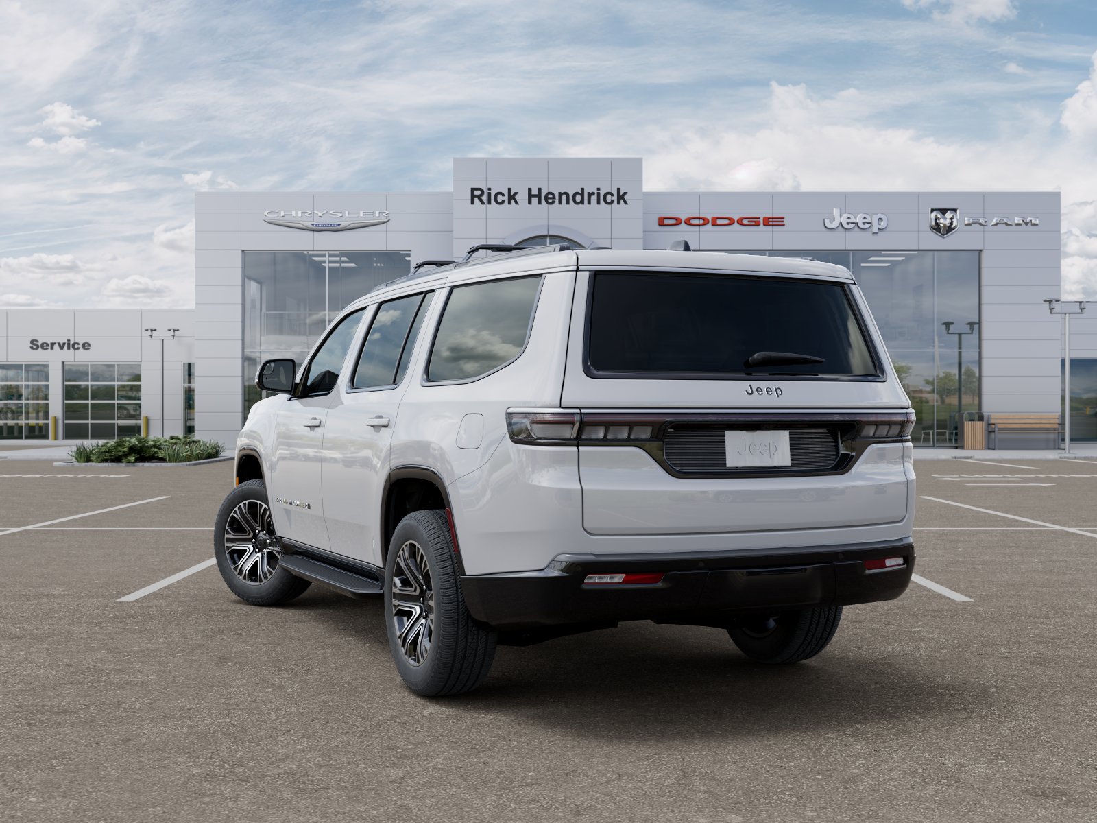 New 2026 Bright White Clear-Coat Exterior Paint Jeep  image 41