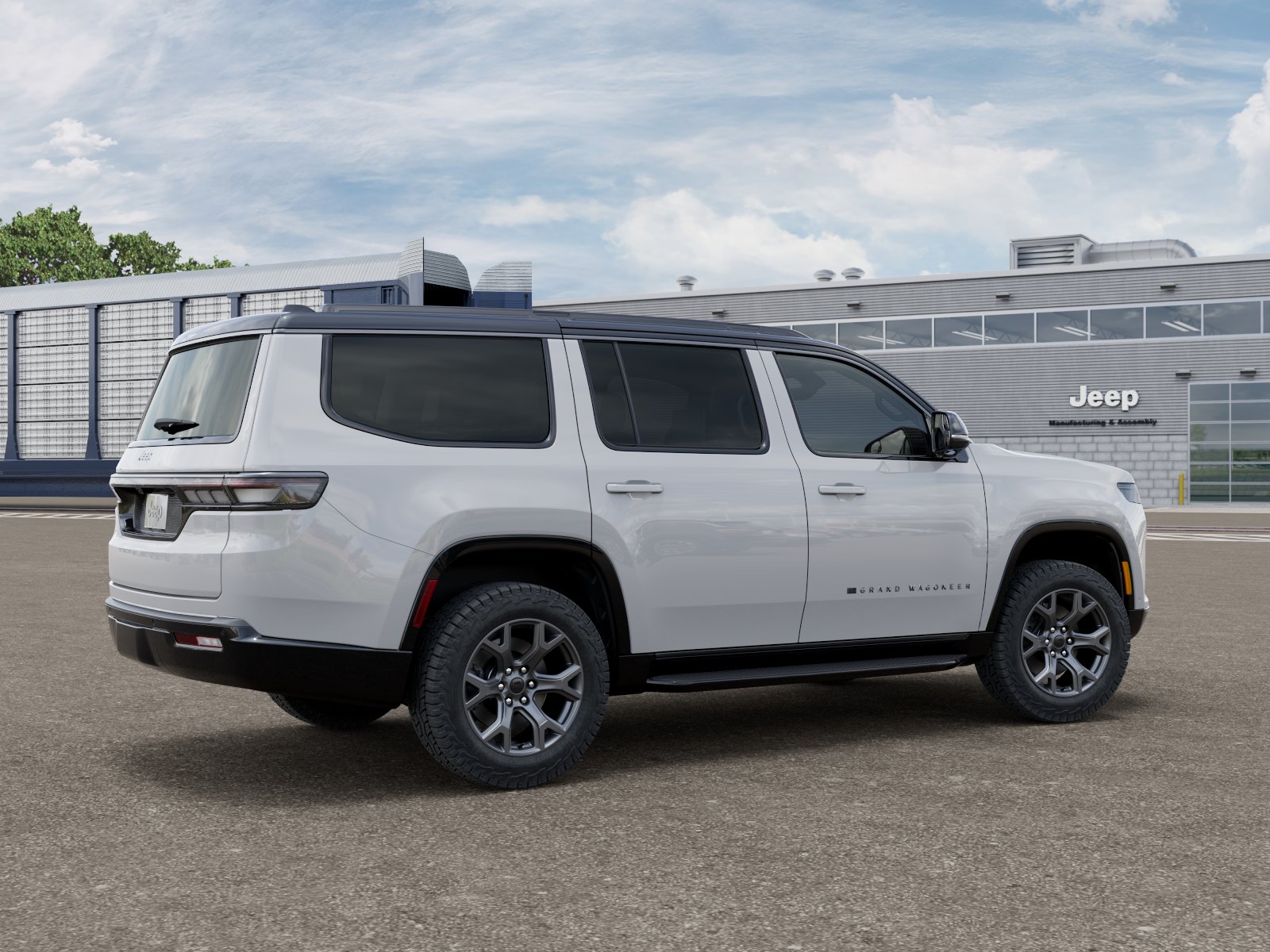 New 2026 Bright White Clear-Coat Exterior Paint Jeep Upland image 2