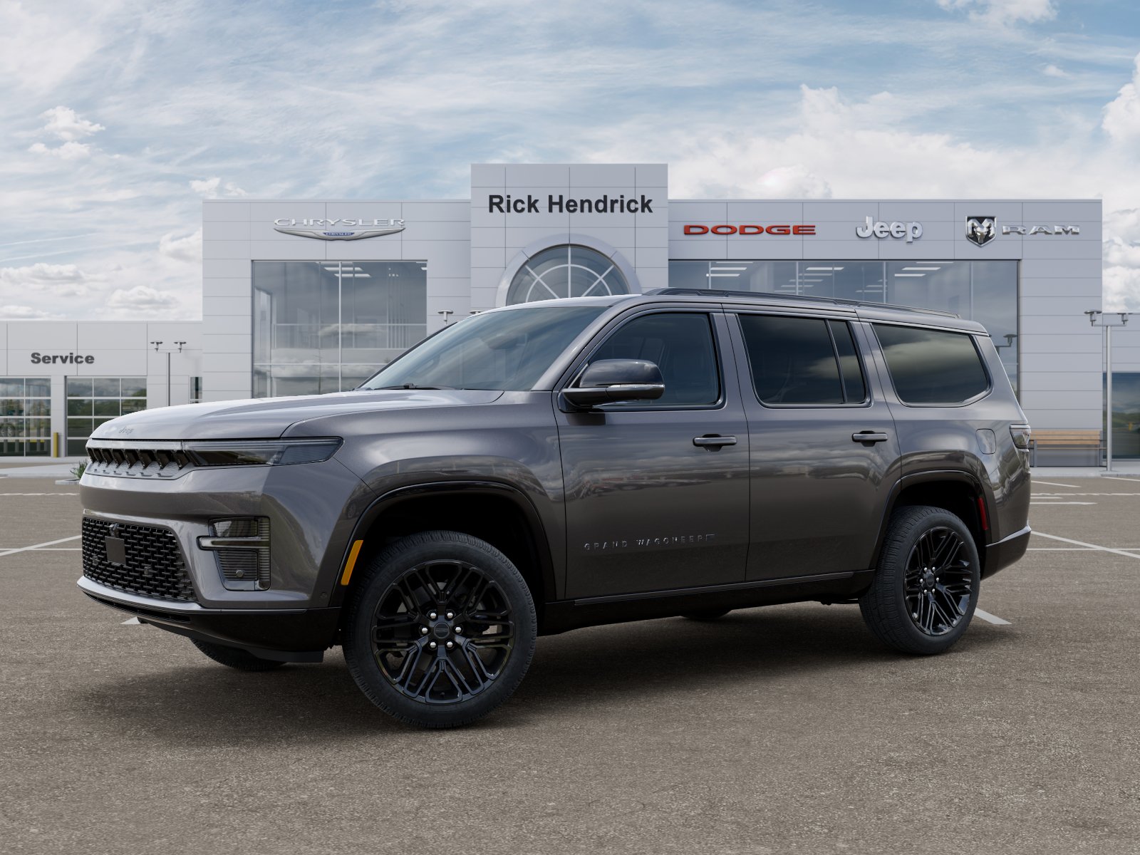 New 2026 Baltic-Gray Metallic Clear-Coat Exterior Paint Jeep Limited Reserve image 2