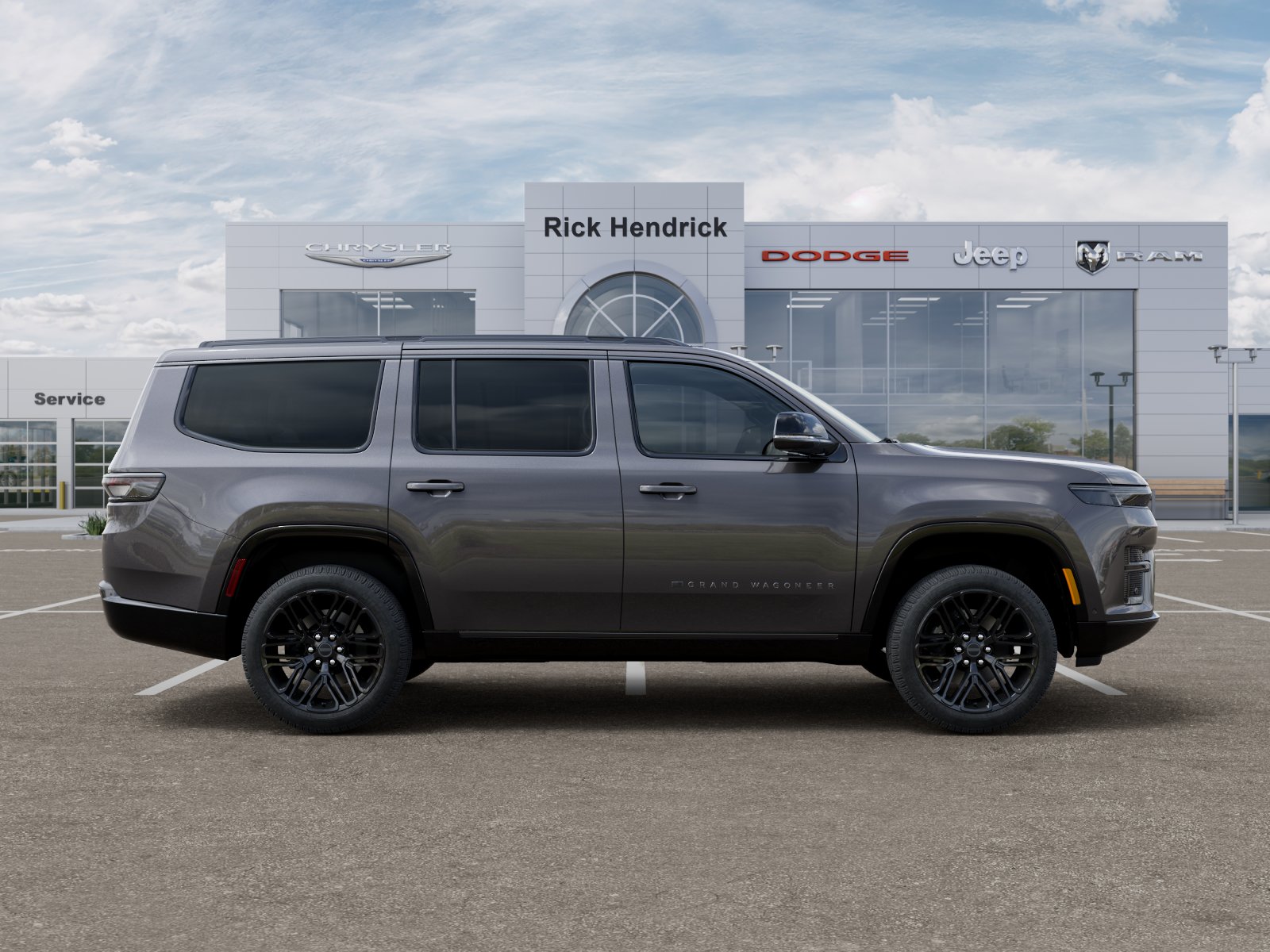 New 2026 Baltic-Gray Metallic Clear-Coat Exterior Paint Jeep Limited Reserve image 21