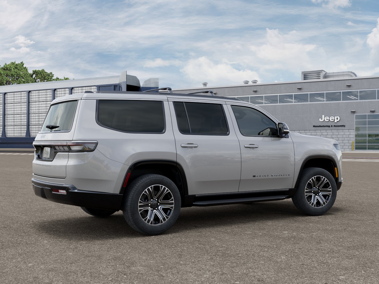 New 2026 Silver-Zynith Exterior Paint Jeep Grand Wagoneer image 2