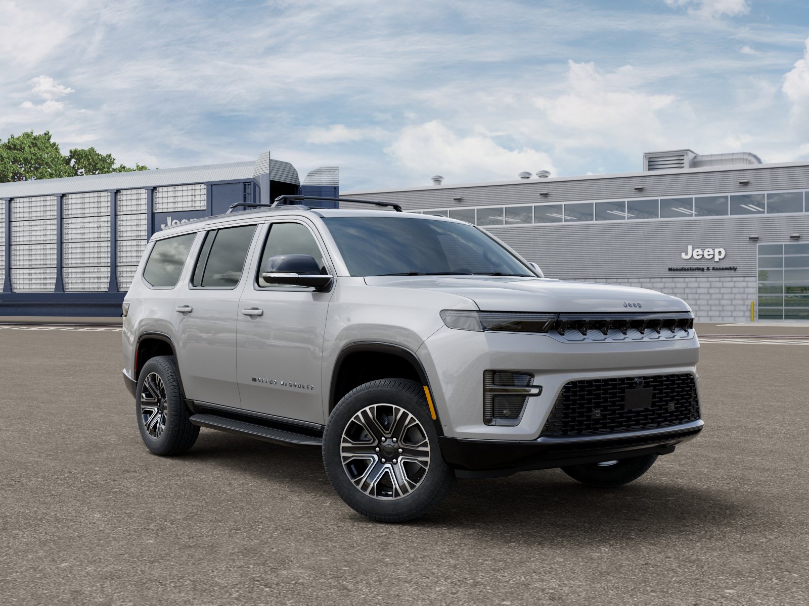 New 2026 Silver-Zynith Exterior Paint Jeep Grand Wagoneer image 3