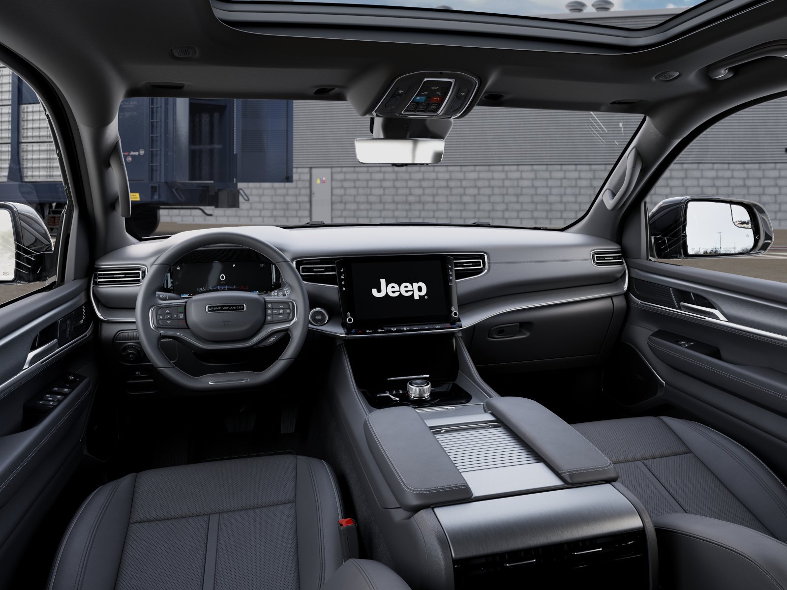 New 2026 Silver-Zynith Exterior Paint Jeep Grand Wagoneer image 8