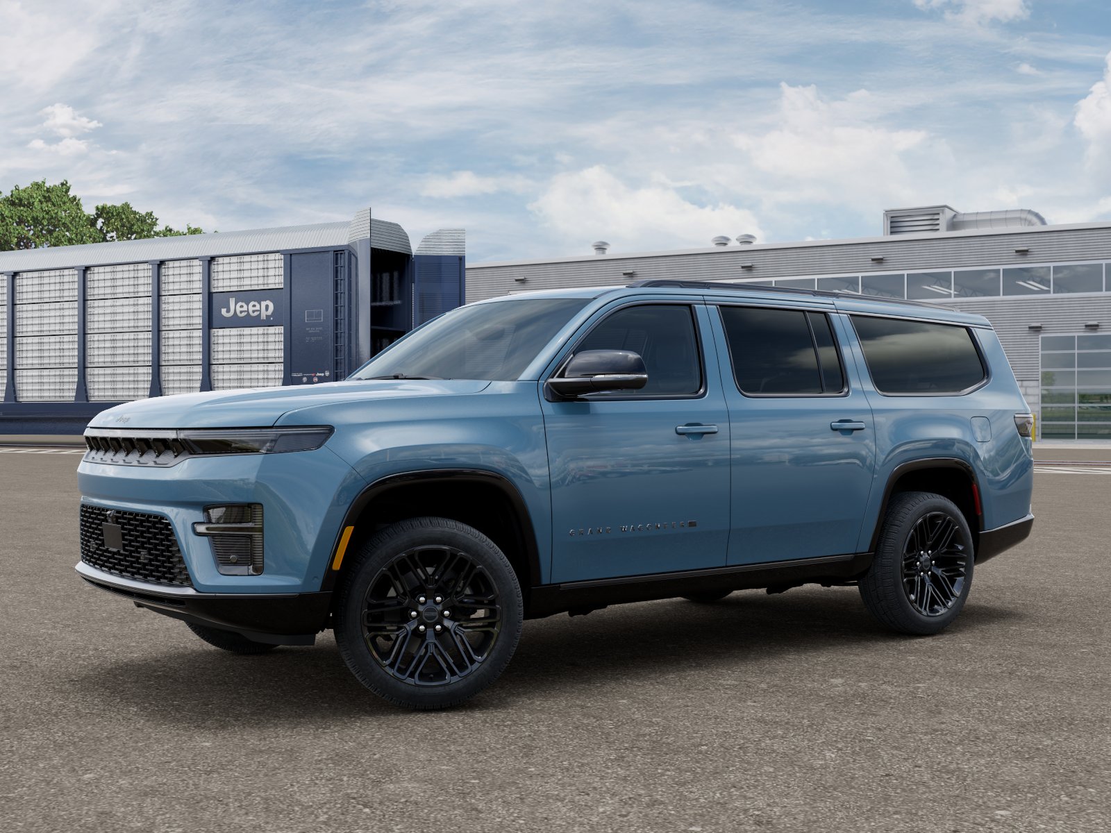 New 2026 Steel Blue Exterior Paint Jeep Grand Wagoneer image 2
