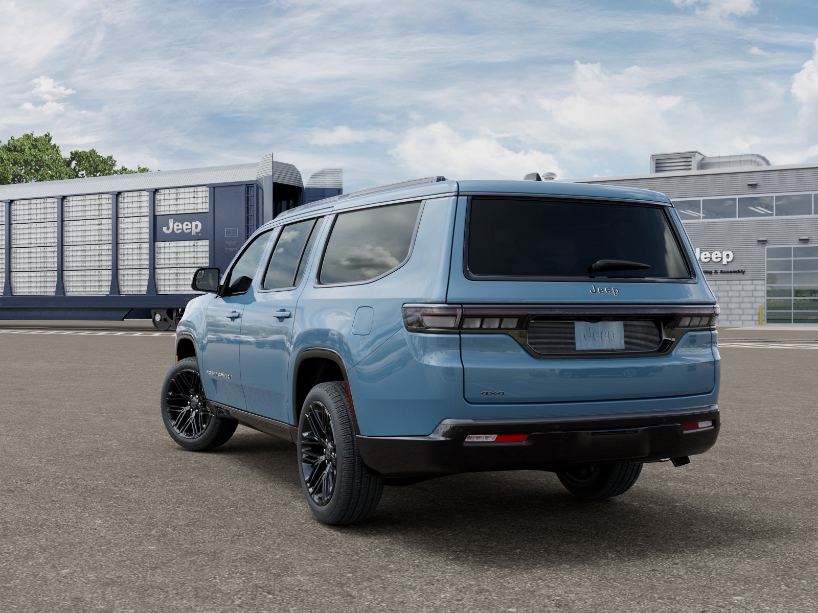 New 2026 Steel Blue Exterior Paint Jeep Grand Wagoneer image 3