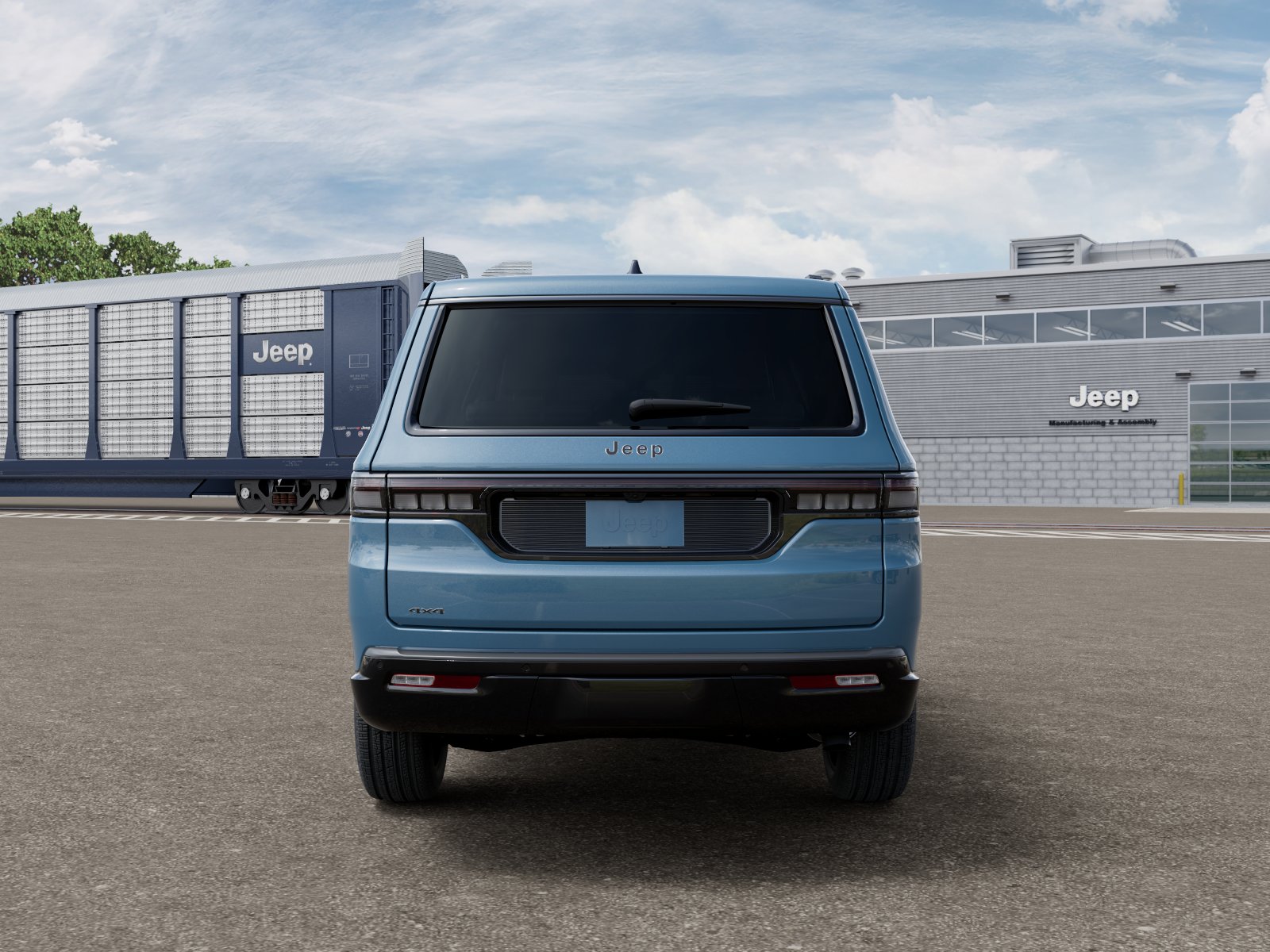 New 2026 Steel Blue Exterior Paint Jeep Grand Wagoneer image 7