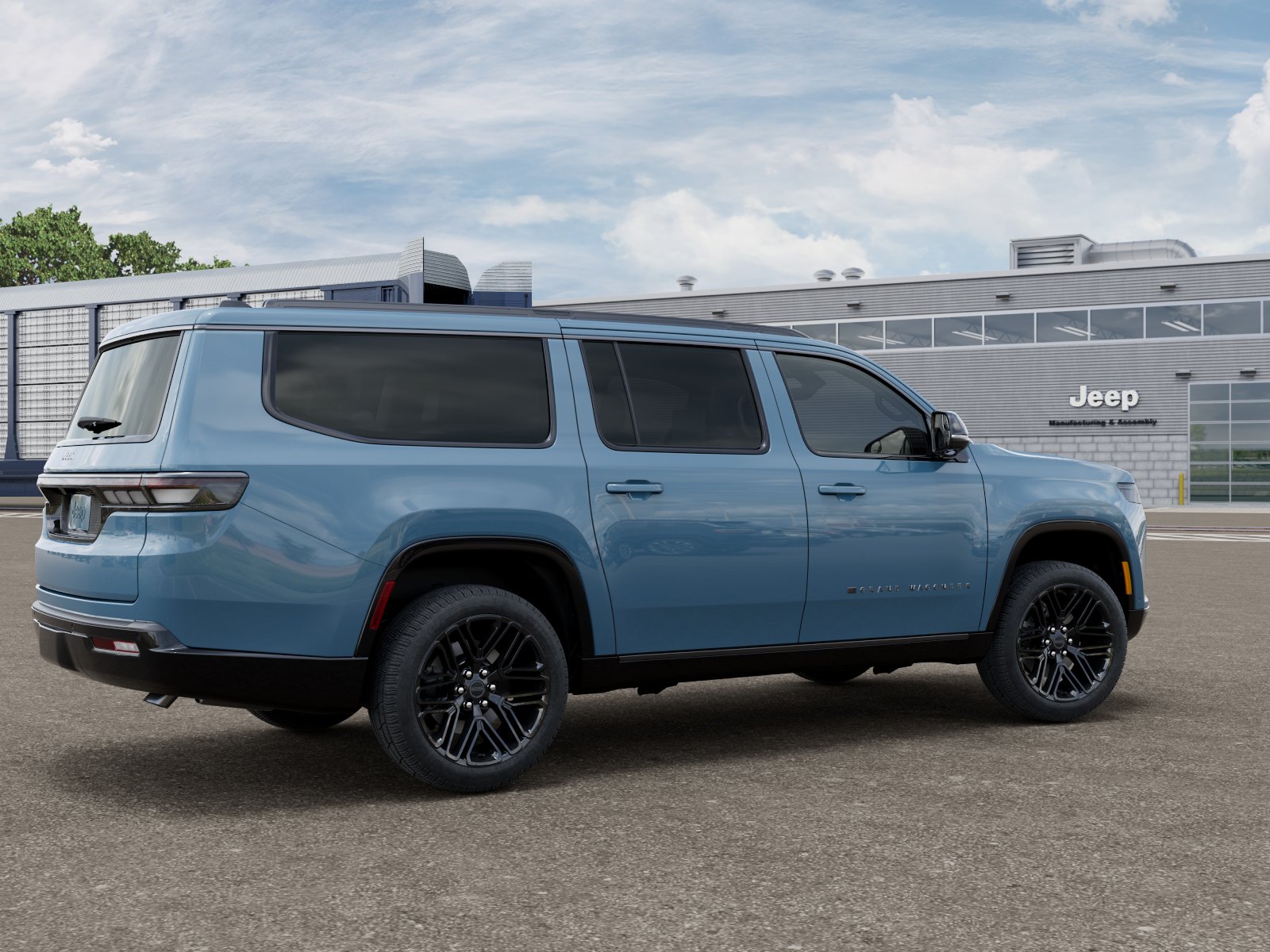 New 2026 Steel Blue Exterior Paint Jeep Grand Wagoneer image 4
