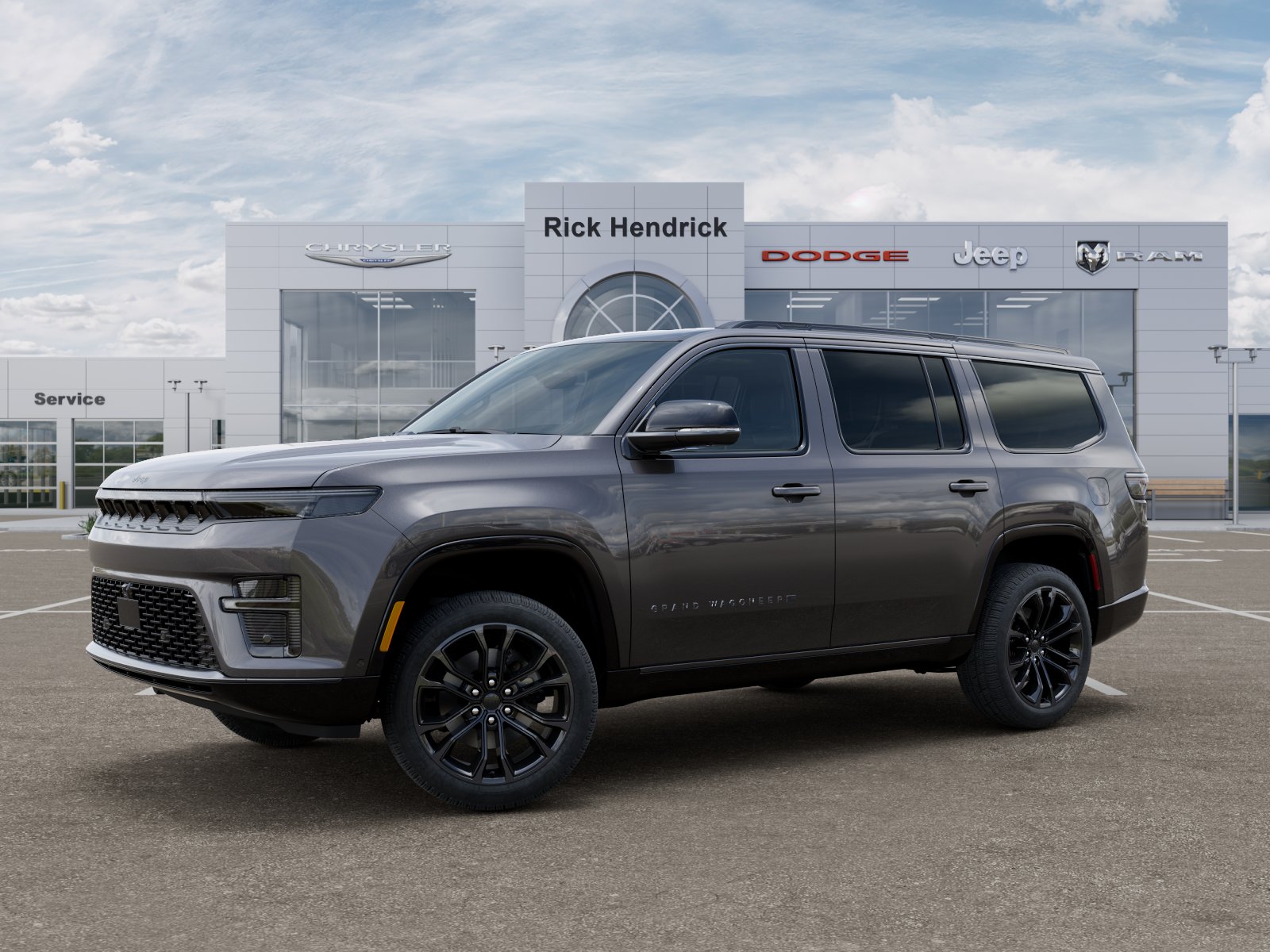 New 2026 Baltic-Gray Metallic Clear-Coat Exterior Paint Jeep Summit Reserve image 41