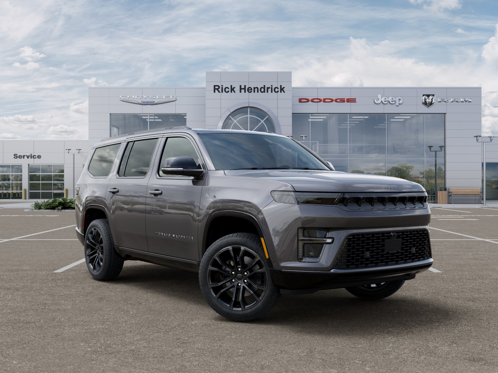 New 2026 Baltic-Gray Metallic Clear-Coat Exterior Paint Jeep Summit Reserve image 39