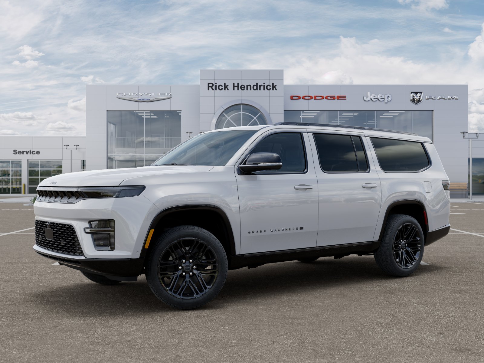 New 2026 Bright White Clear-Coat Exterior Paint Jeep Limited Reserve image 2