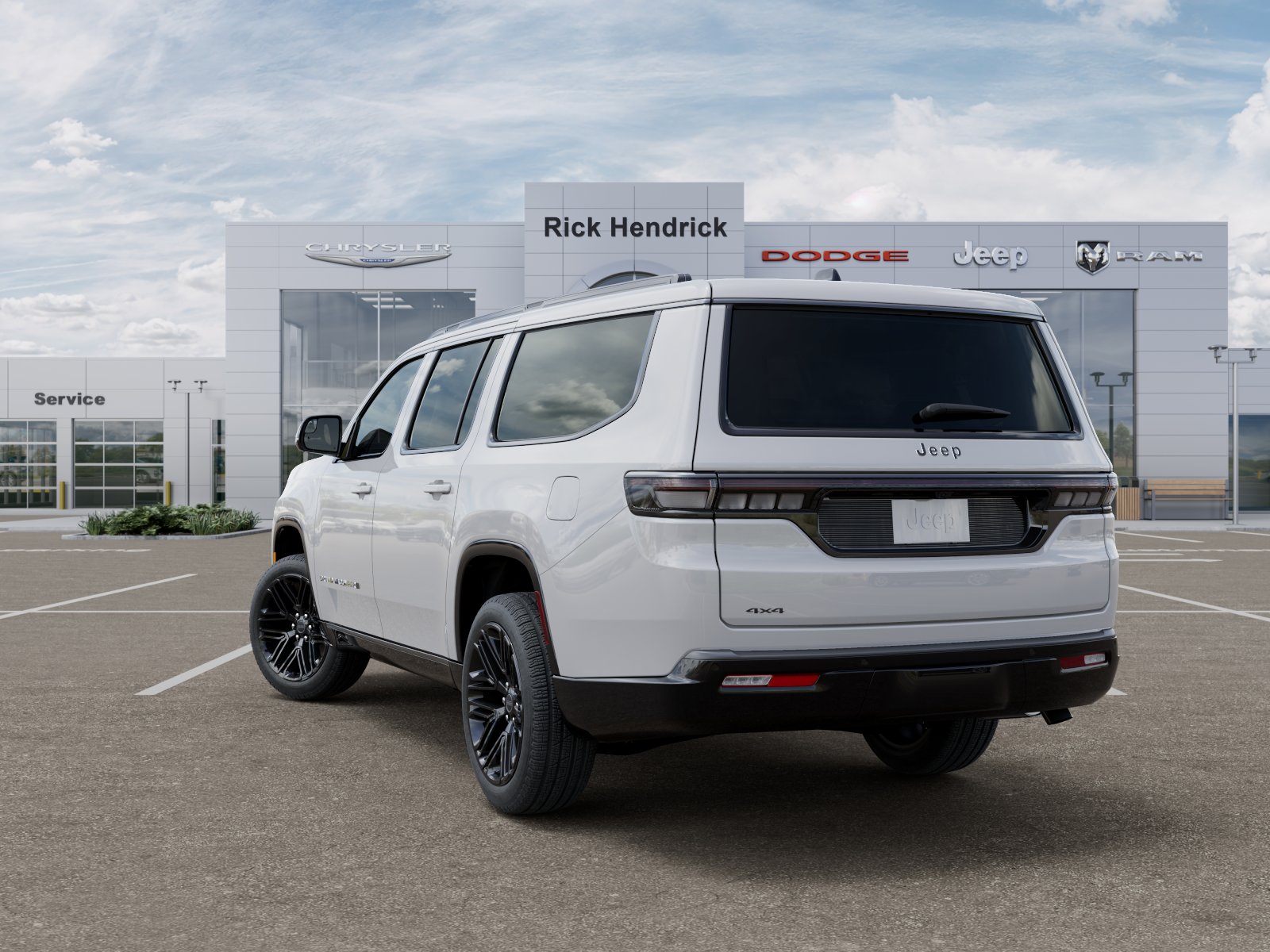 New 2026 Bright White Clear-Coat Exterior Paint Jeep Limited Reserve image 3